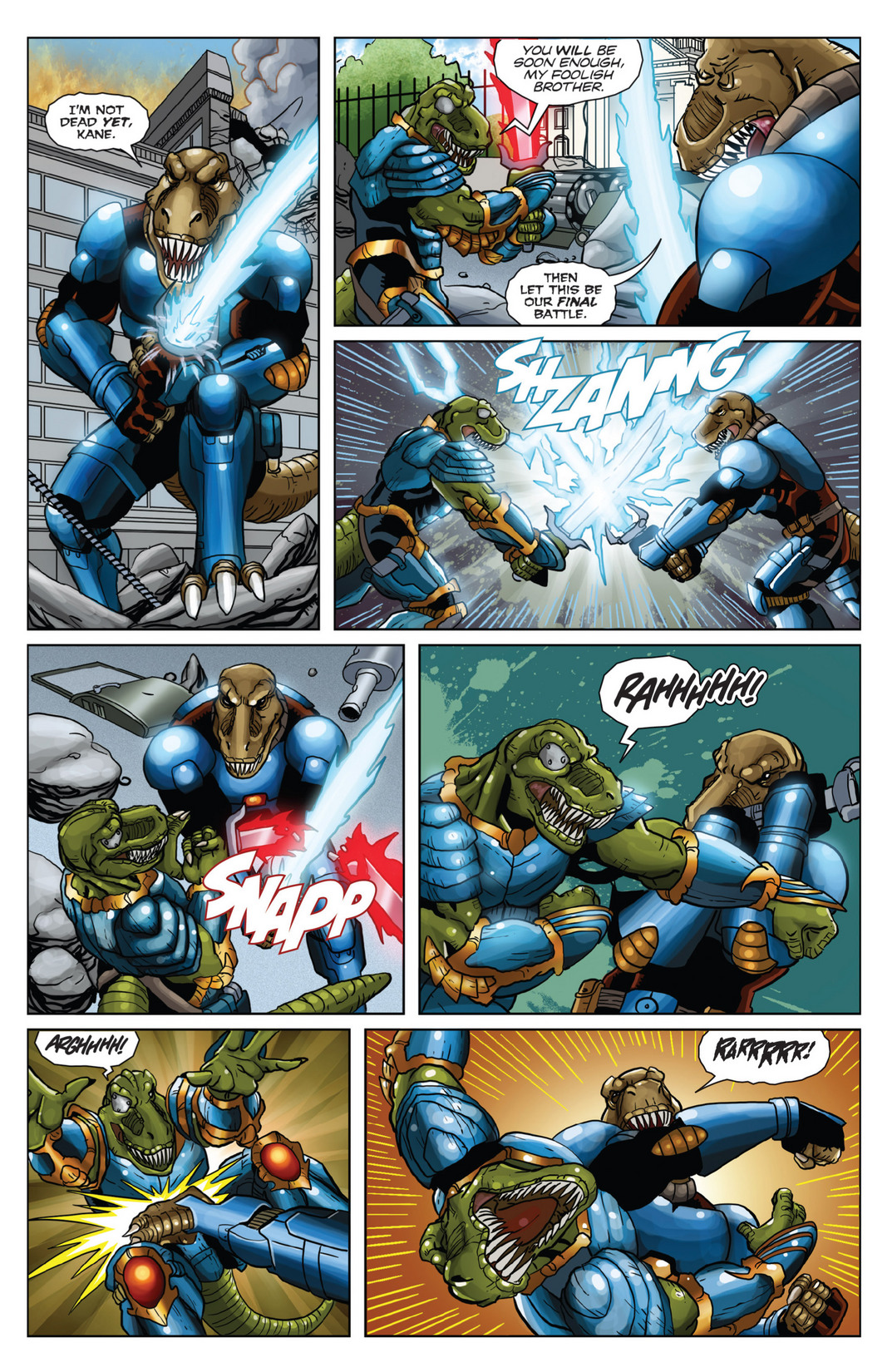 Read online Jurassic StrikeForce 5 comic -  Issue # _TPB - 130