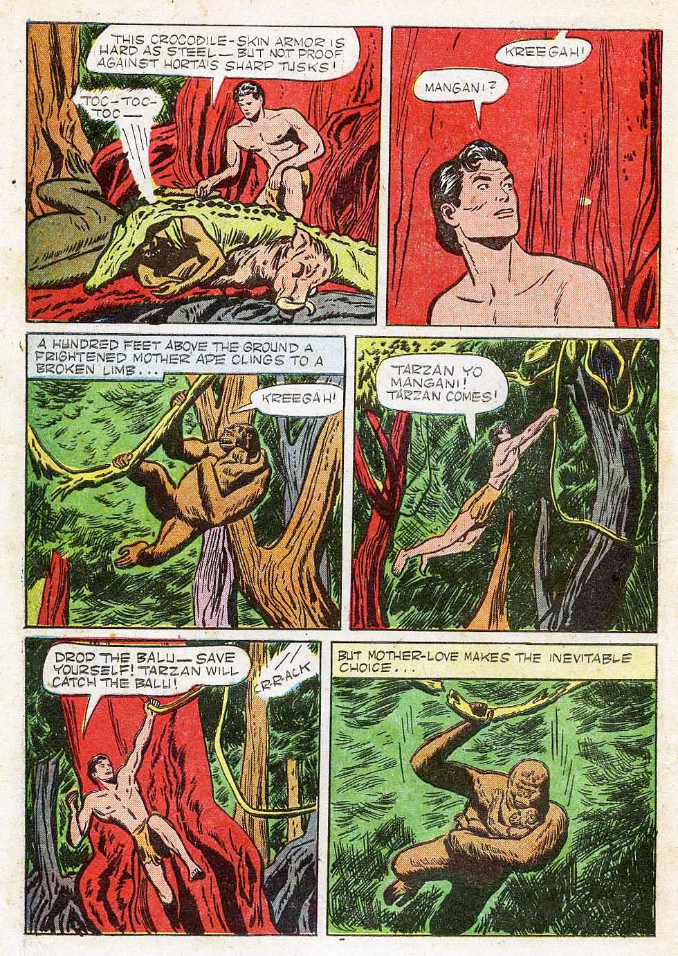 Read online Tarzan (1948) comic -  Issue #20 - 6