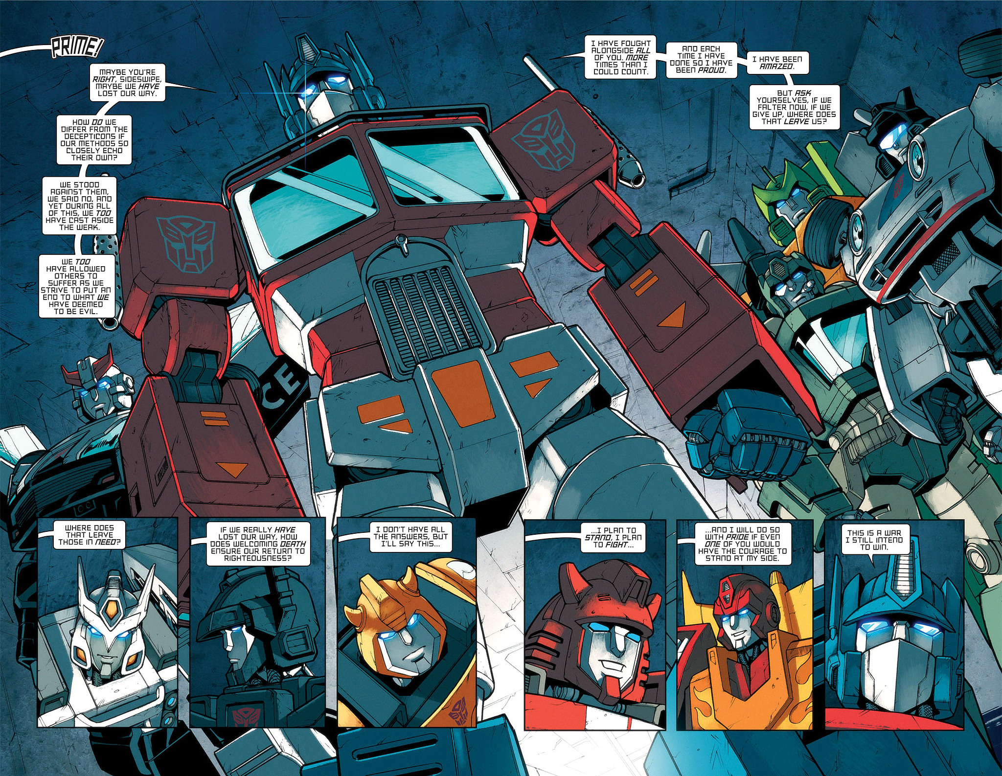 Read online The Transformers: All Hail Megatron comic -  Issue #9 - 24