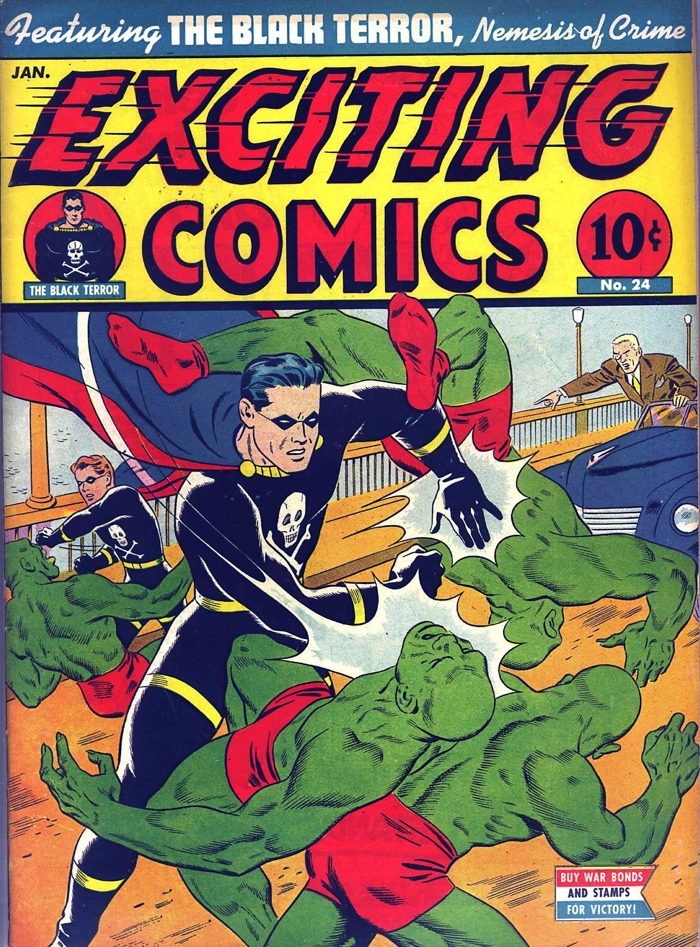 Read online Exciting Comics comic -  Issue #24 - 1