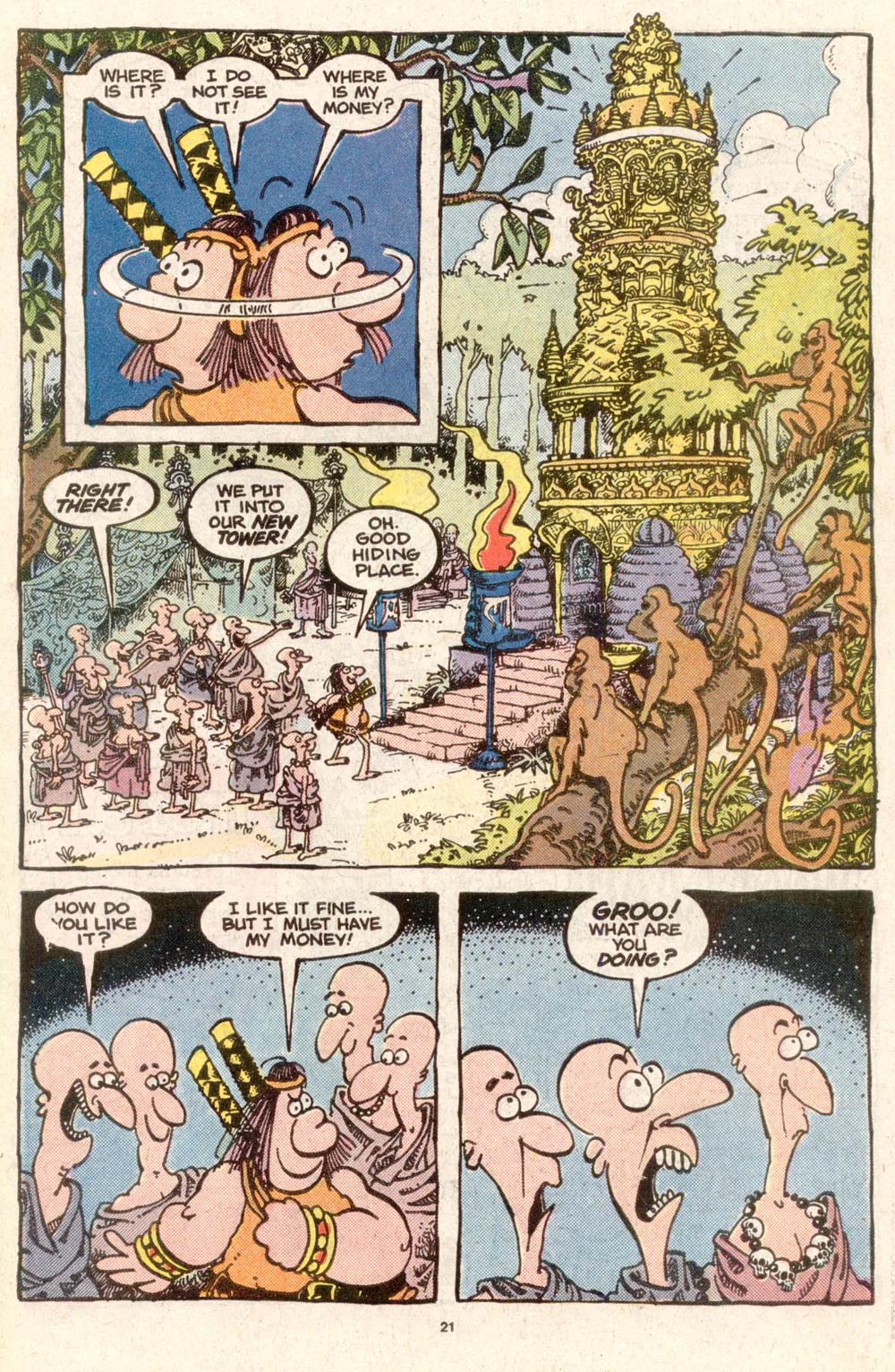 Read online Sergio Aragonés Groo the Wanderer comic -  Issue #32 - 21