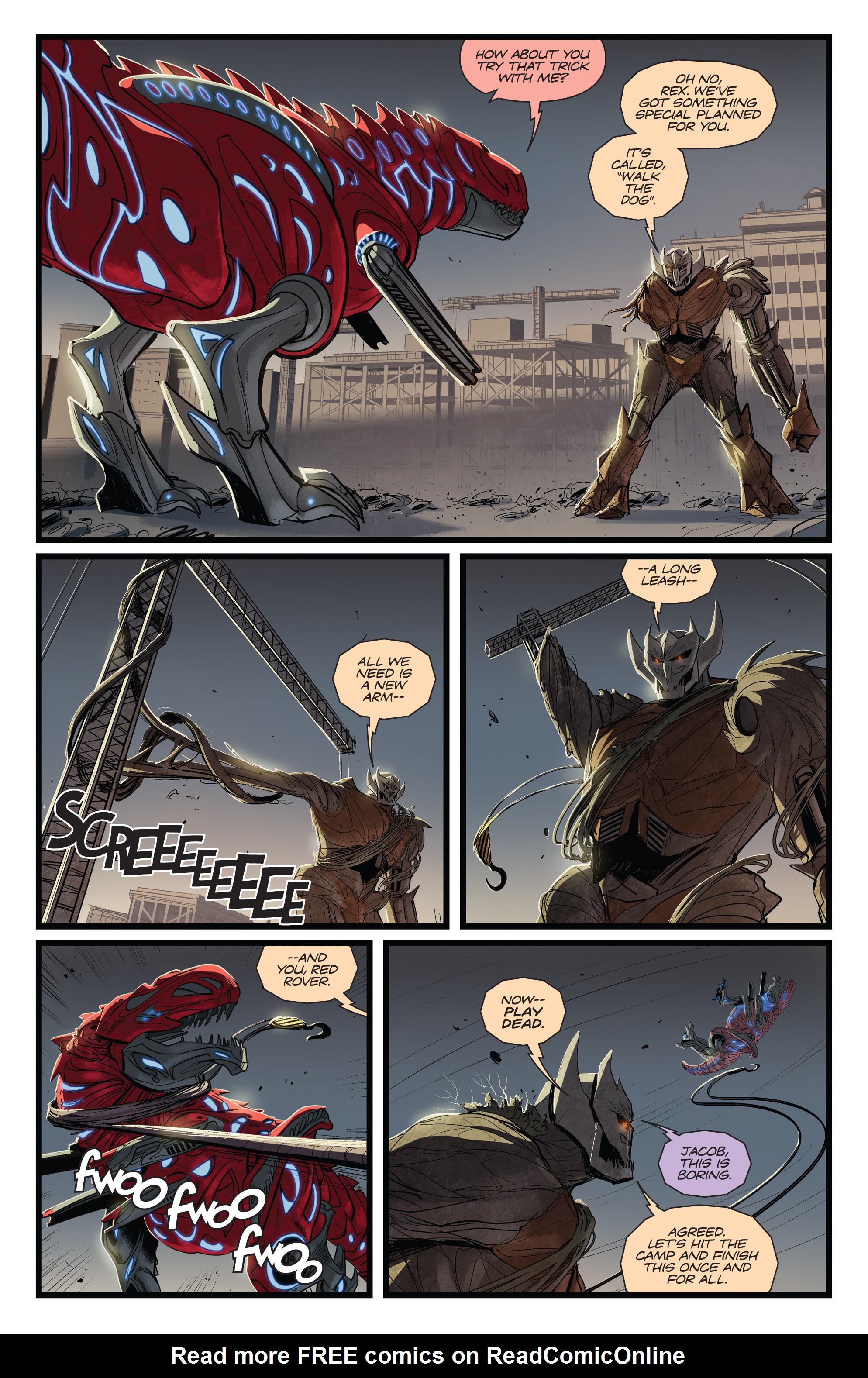 Read online Saban's Power Rangers: Aftershock comic -  Issue # Full - 49