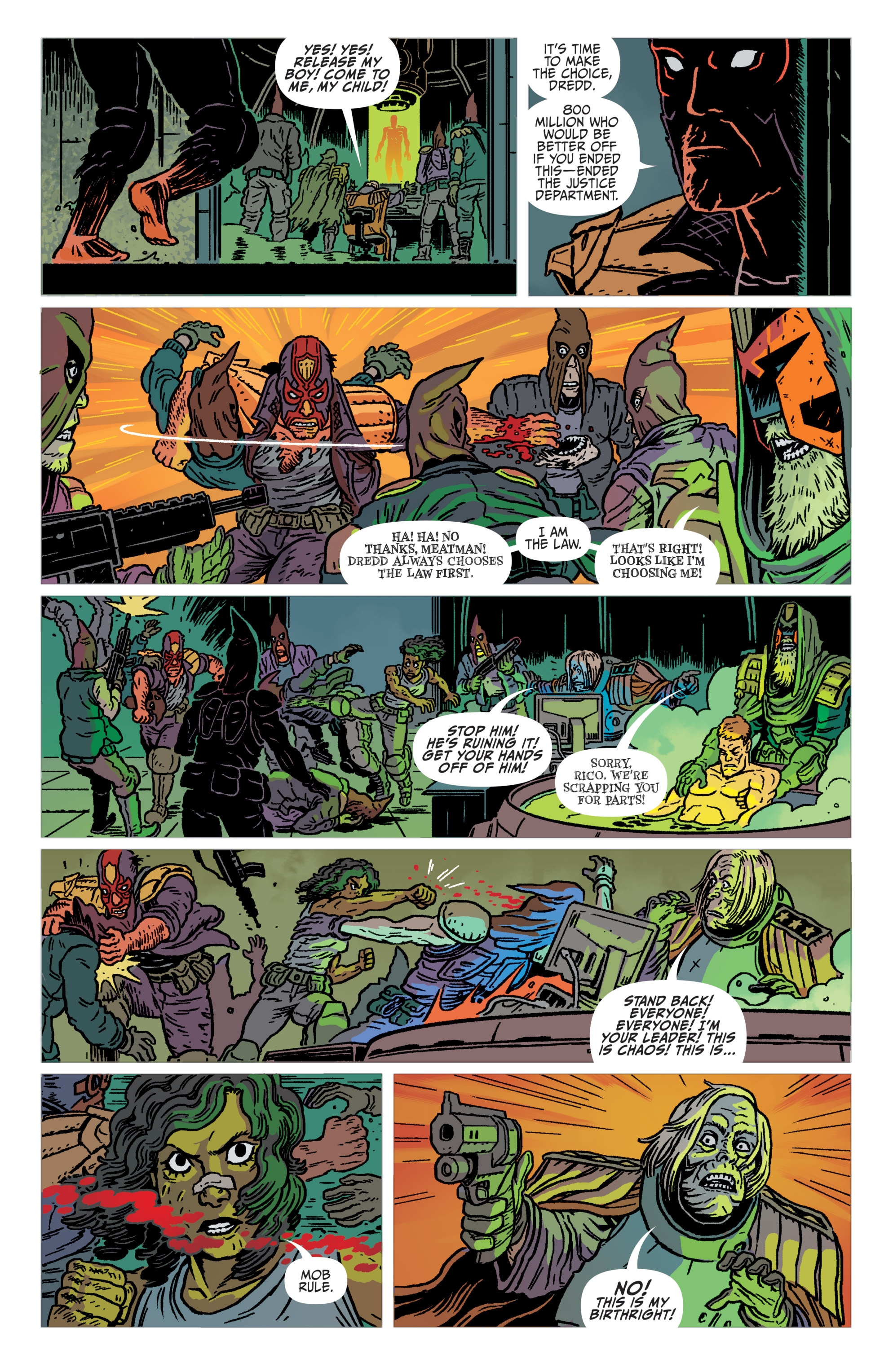 Read online Judge Dredd: The Blessed Earth comic -  Issue #8 - 15