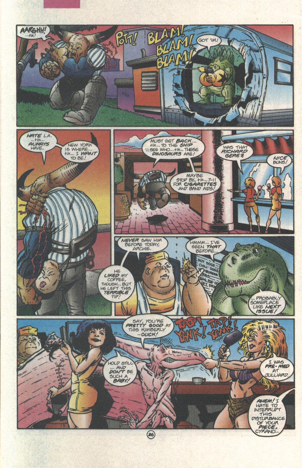 Read online Dinosaurs For Hire comic -  Issue #2 - 29
