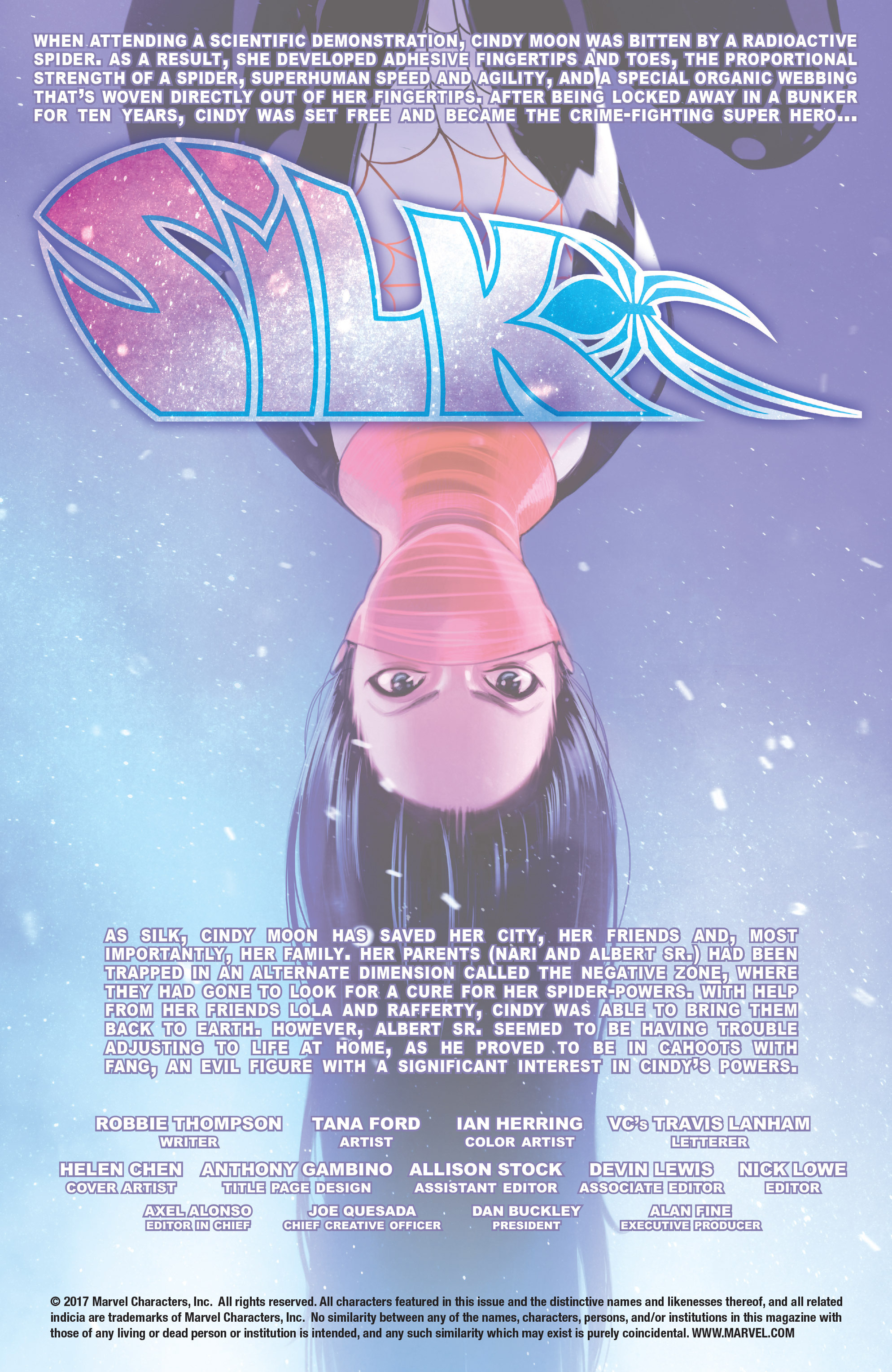 Read online Silk (2016) comic -  Issue #19 - 2