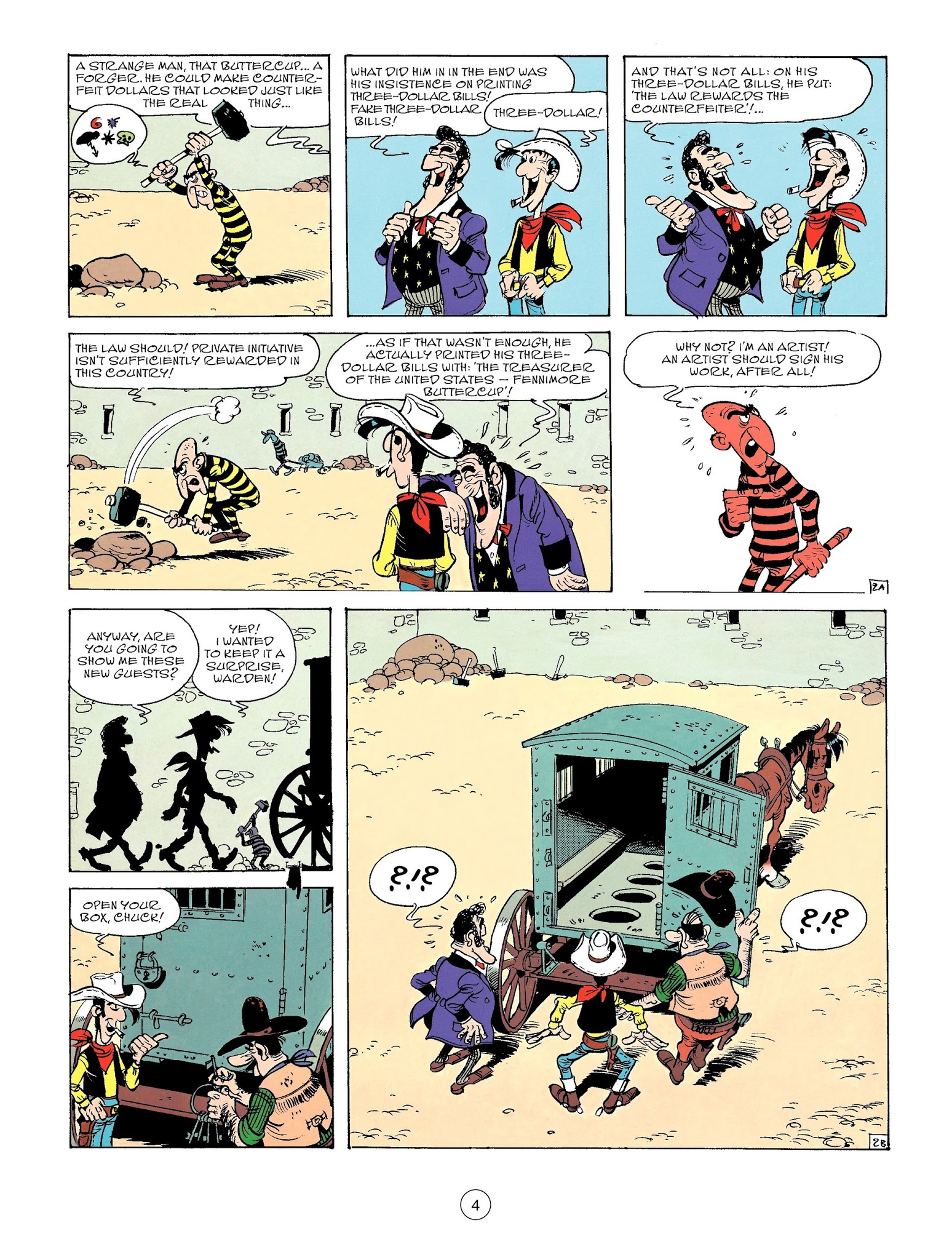 Read online A Lucky Luke Adventure comic -  Issue #58 - 4