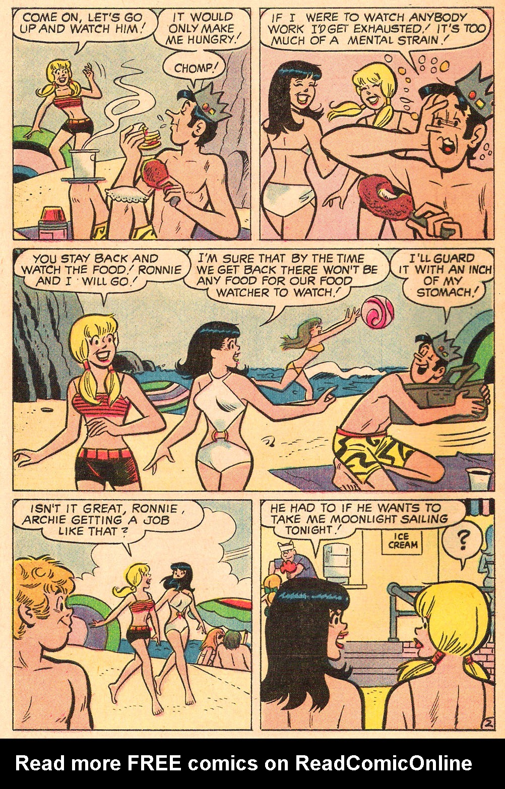 Read online Archie's Girls Betty and Veronica comic -  Issue #165 - 4