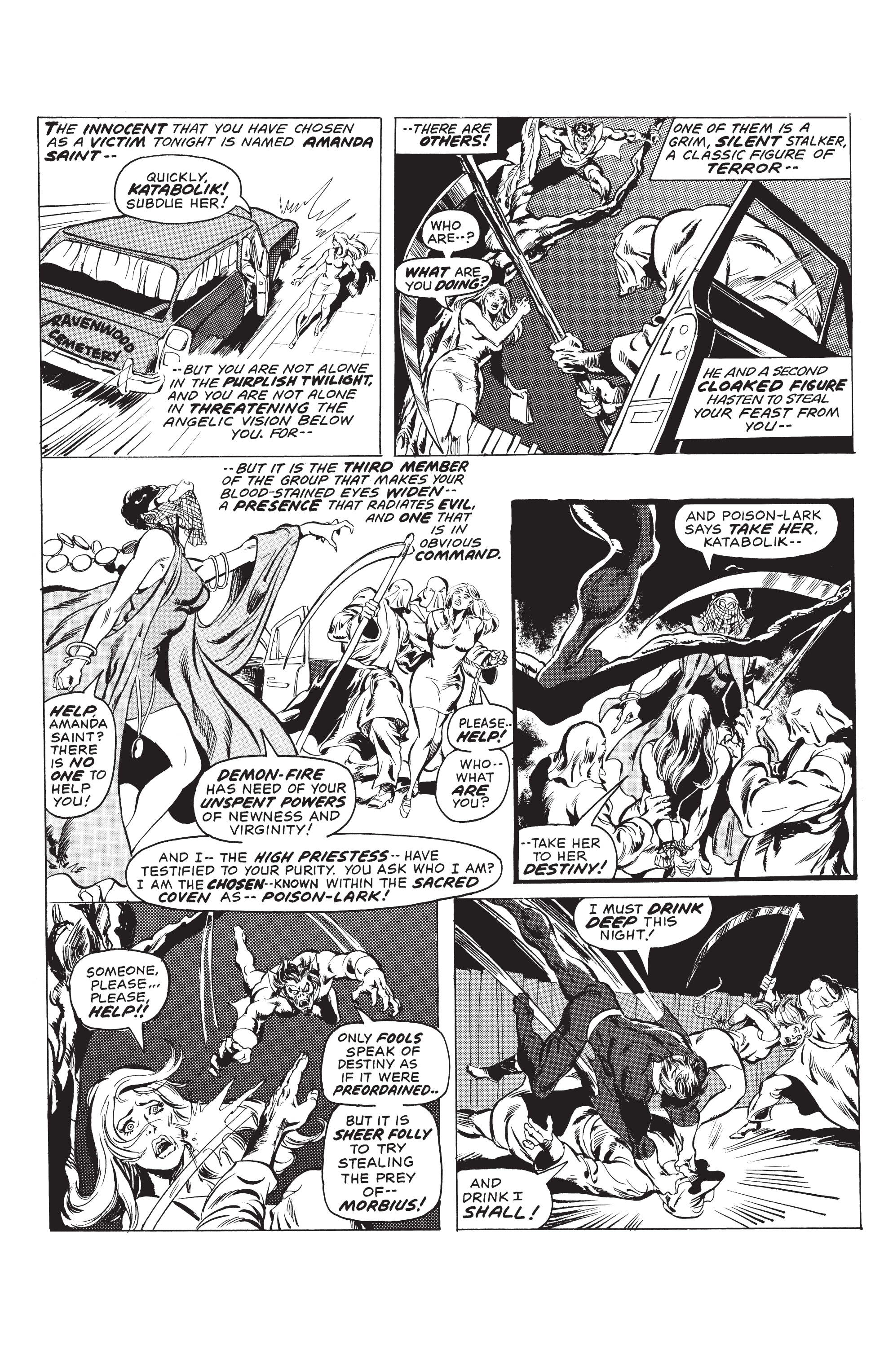 Read online Morbius Epic Collection comic -  Issue # The Living Vampire (Part 3) - 28