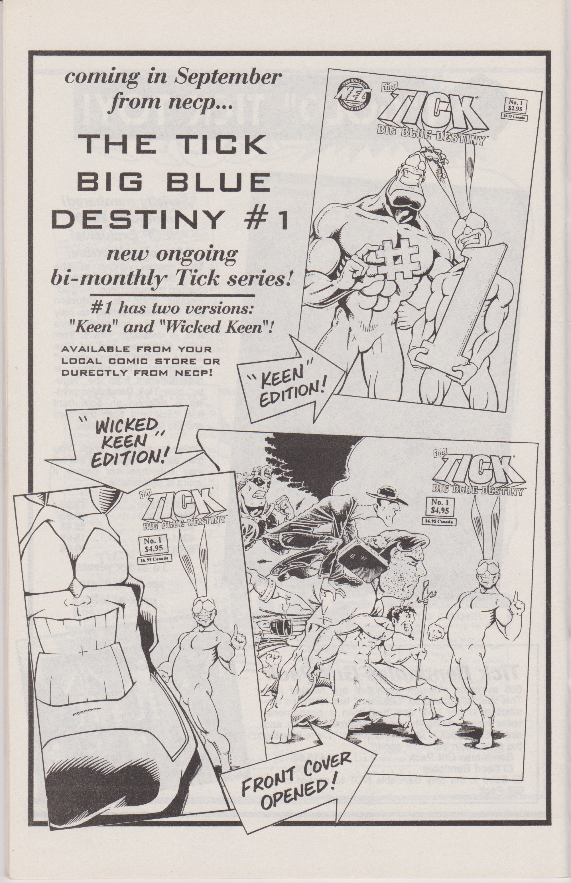 Read online The Tick's Back comic -  Issue # Full - 42