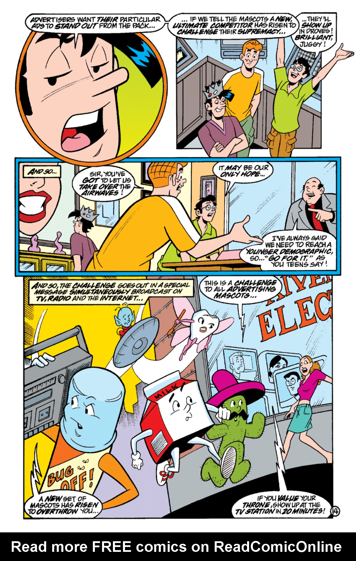 Read online Archie's Weird Mysteries comic -  Issue #15 - 16