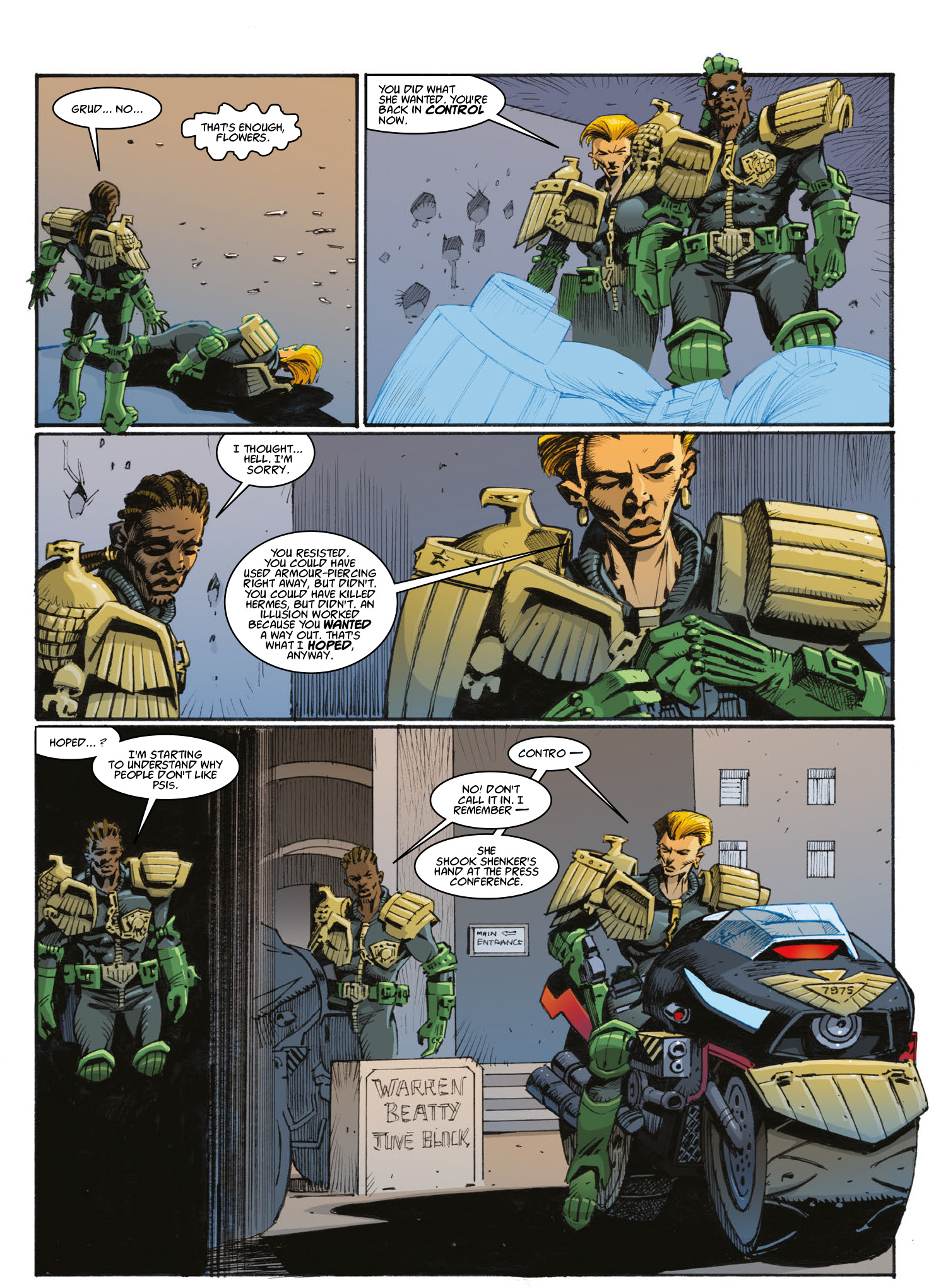 Read online Judge Dredd Megazine (Vol. 5) comic -  Issue #410 - 101