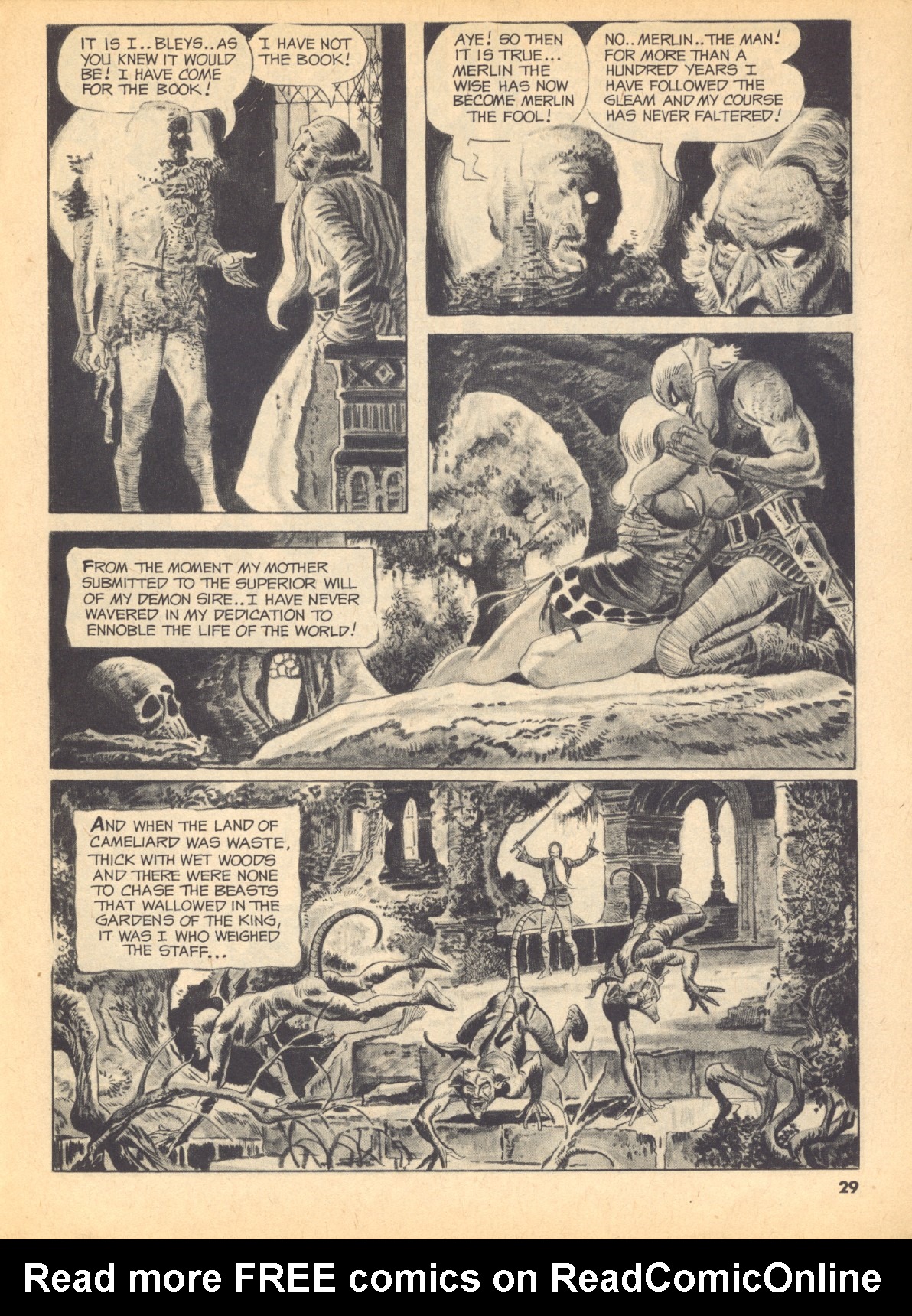 Read online Creepy (1964) comic -  Issue #39 - 29