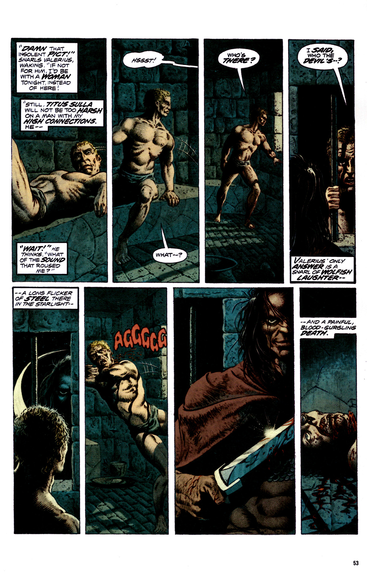 Read online Robert E. Howard's Savage Sword comic -  Issue #1 - 54