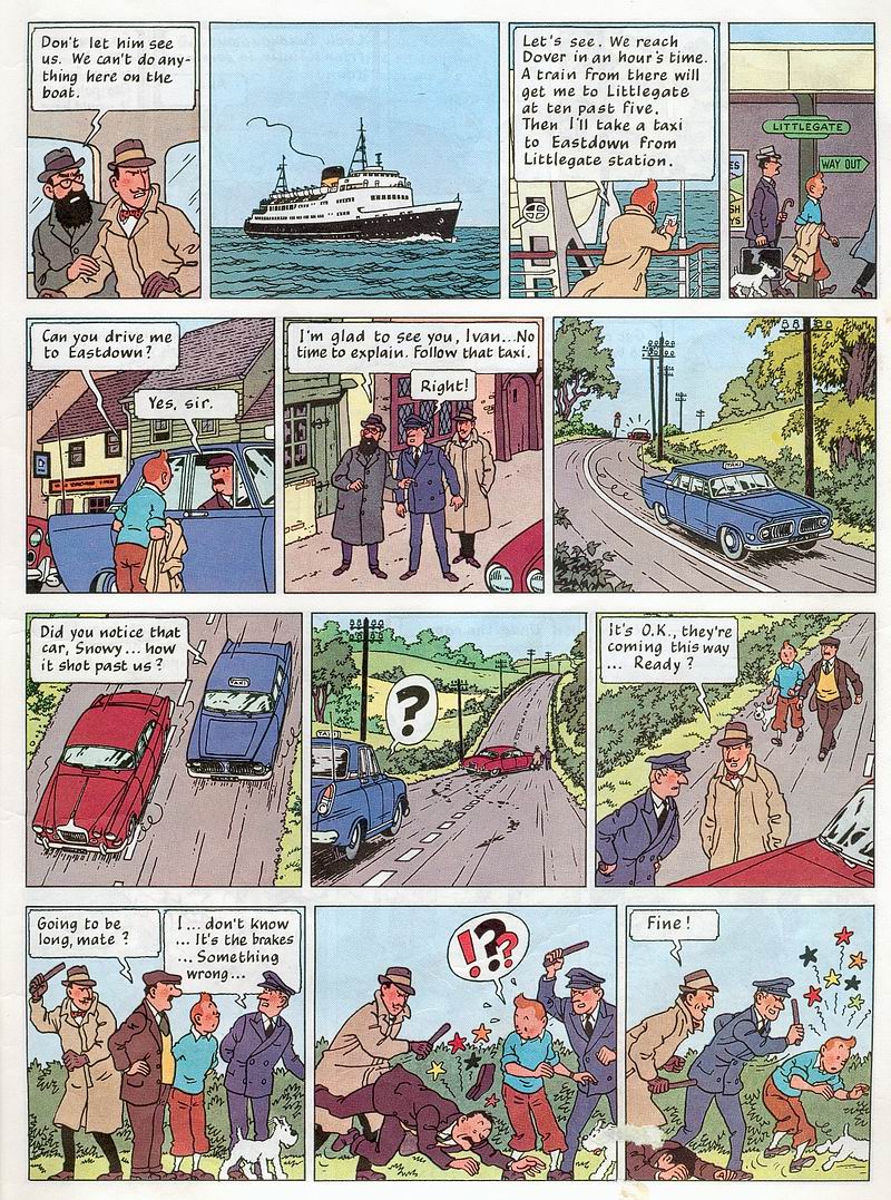 The Adventures of Tintin #7 #7 - English 9