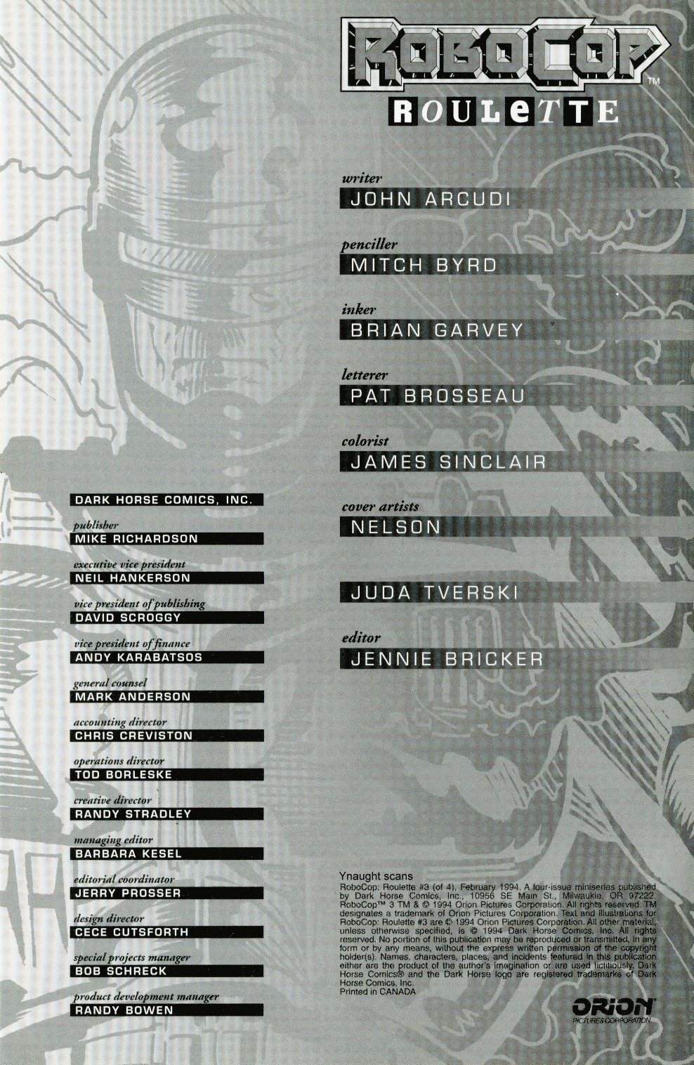Read online Robocop: Roulette comic -  Issue #3 - 2