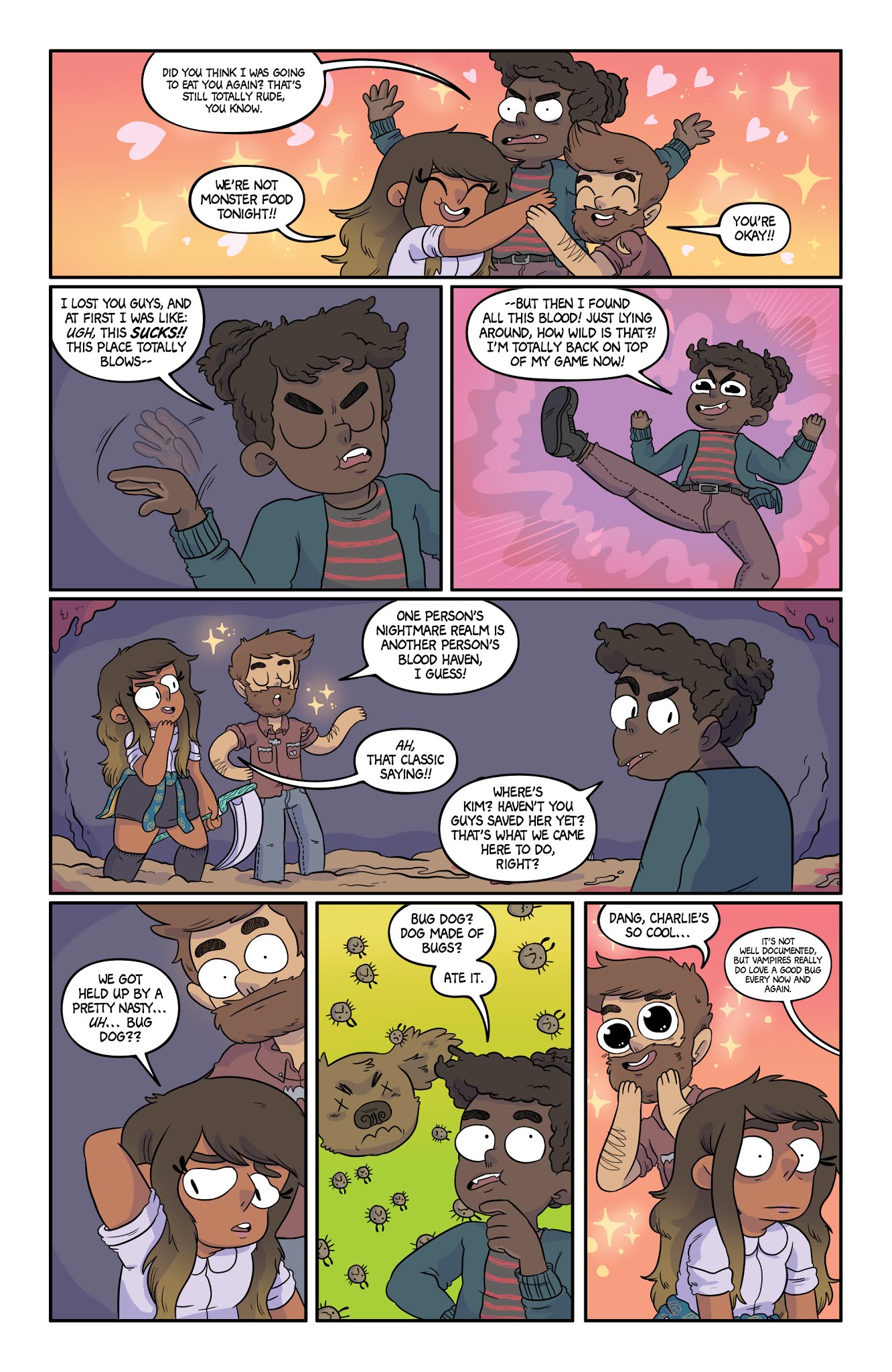 Read online Kim Reaper: Vampire Island comic -  Issue #4 - 15