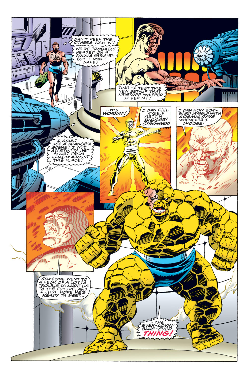 Read online Fantastic Four (1961) comic -  Issue #406 - 9