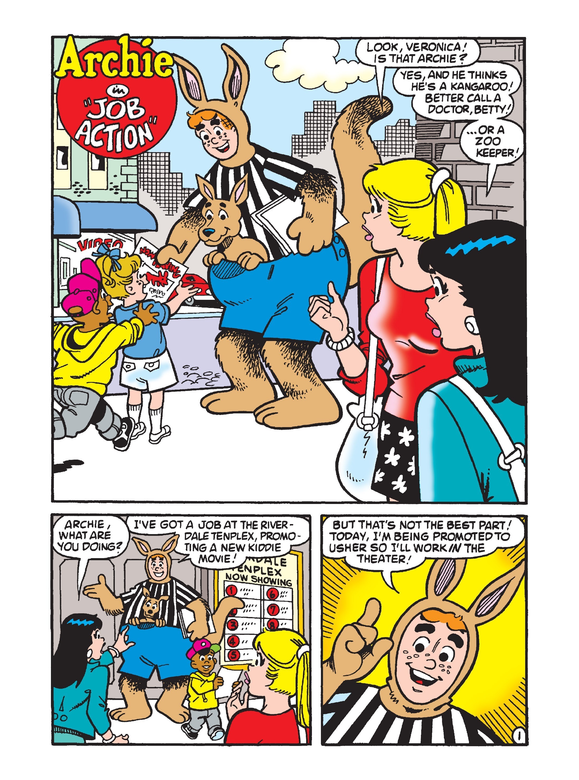 Read online Jughead's Double Digest Magazine comic -  Issue #140 - 143