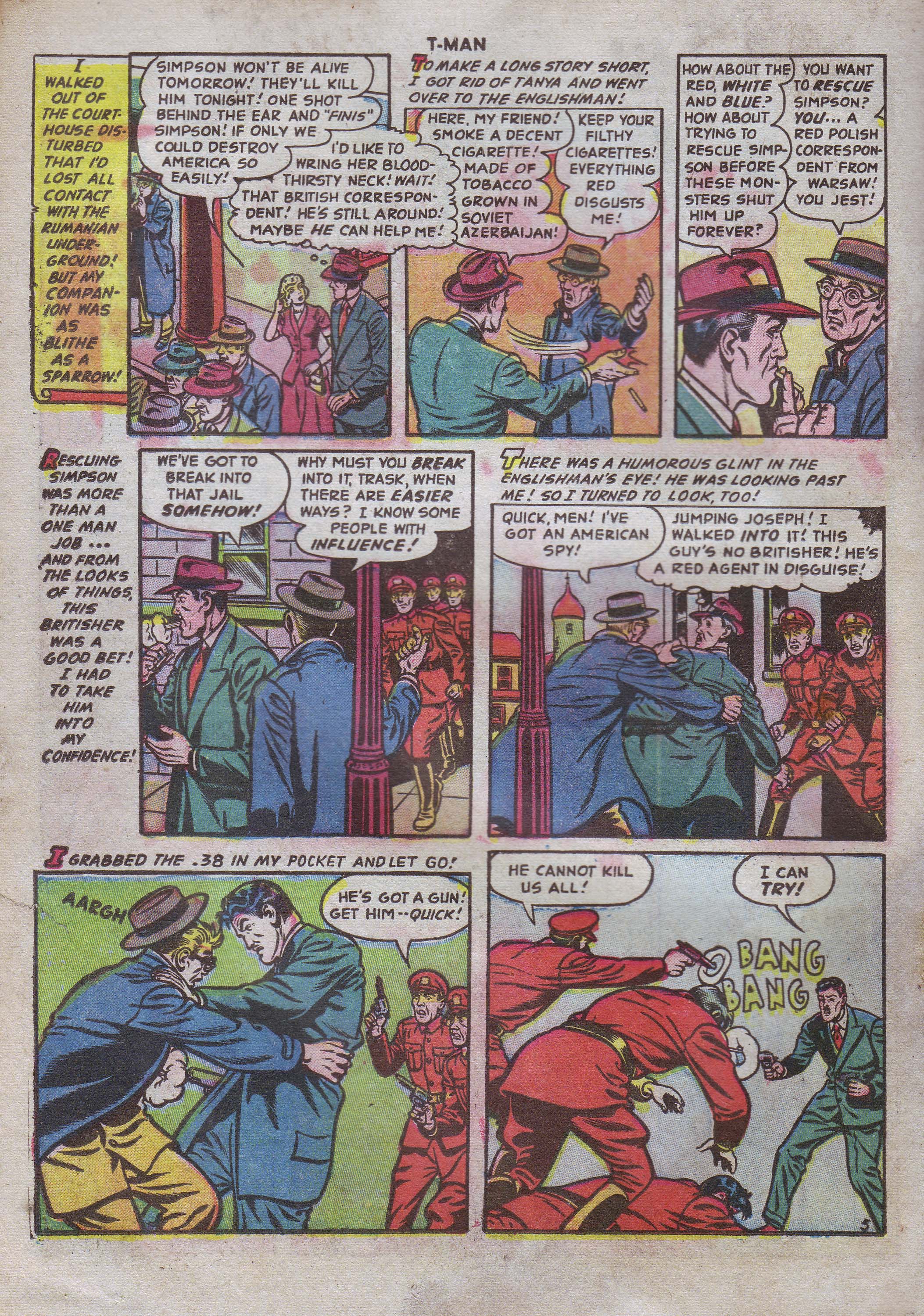 Read online T-Man: World Wide Trouble Shooter comic -  Issue #9 - 22