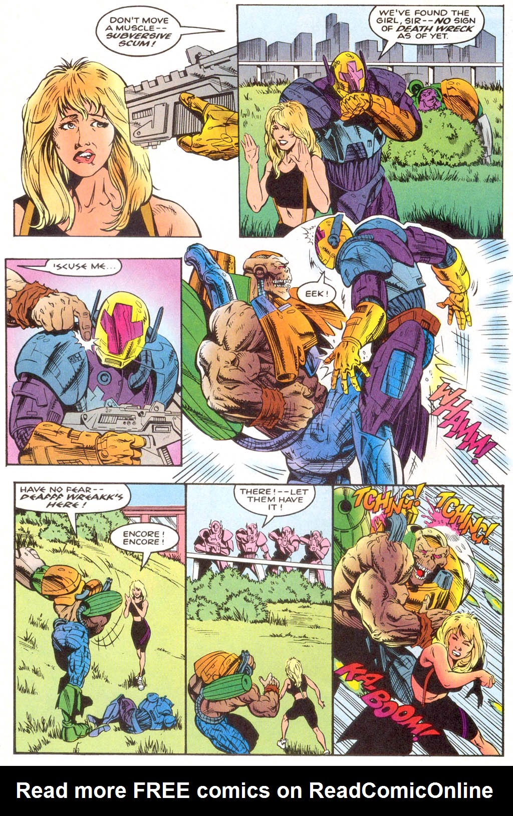 Read online Death Wreck comic -  Issue #3 - 19