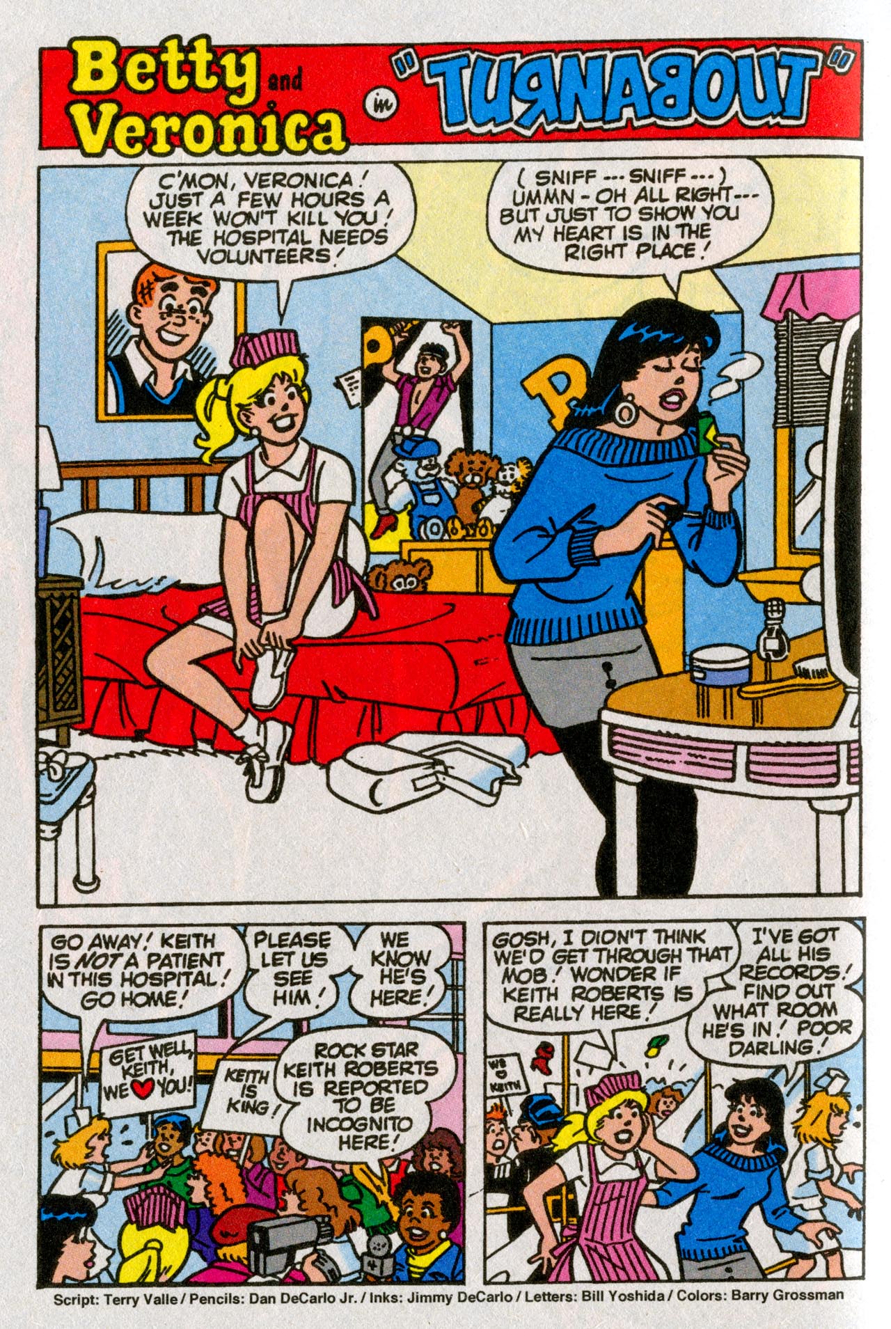 Read online Betty and Veronica Double Digest comic -  Issue #242 - 245