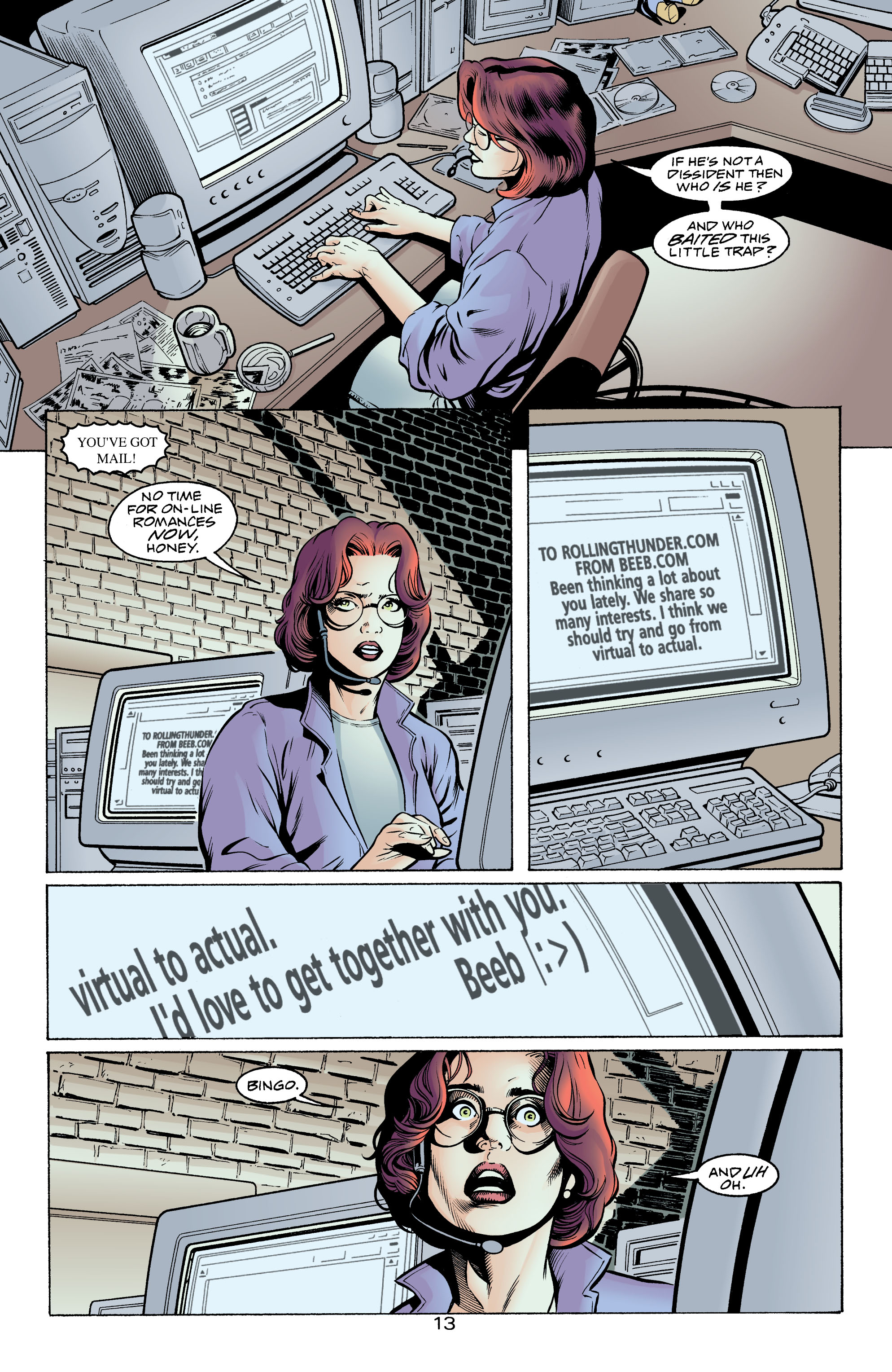Read online Birds of Prey (1999) comic -  Issue #10 - 13
