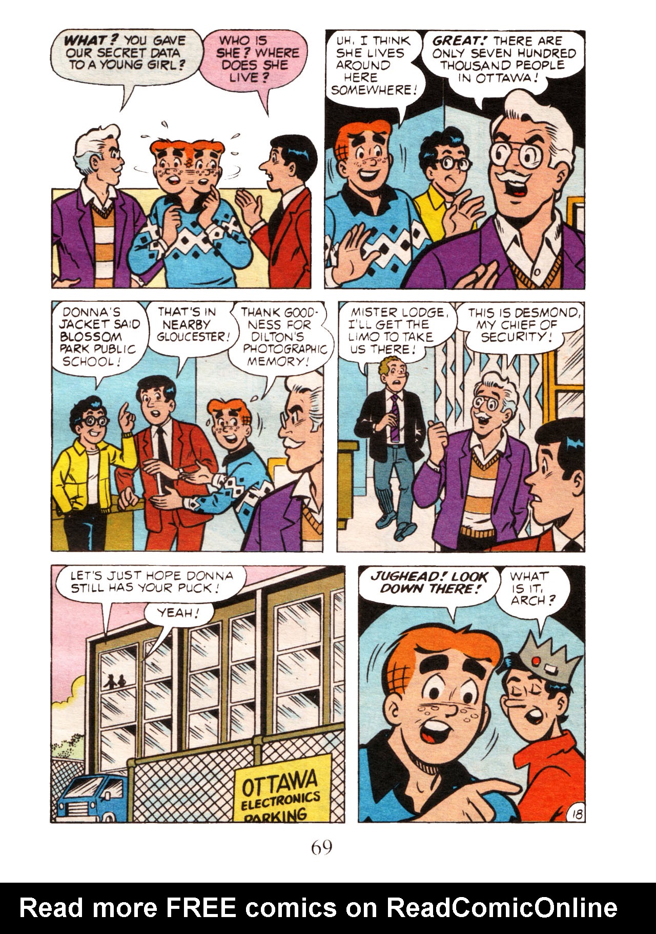 Read online Archie: All Canadian Digest comic -  Issue # Full - 70