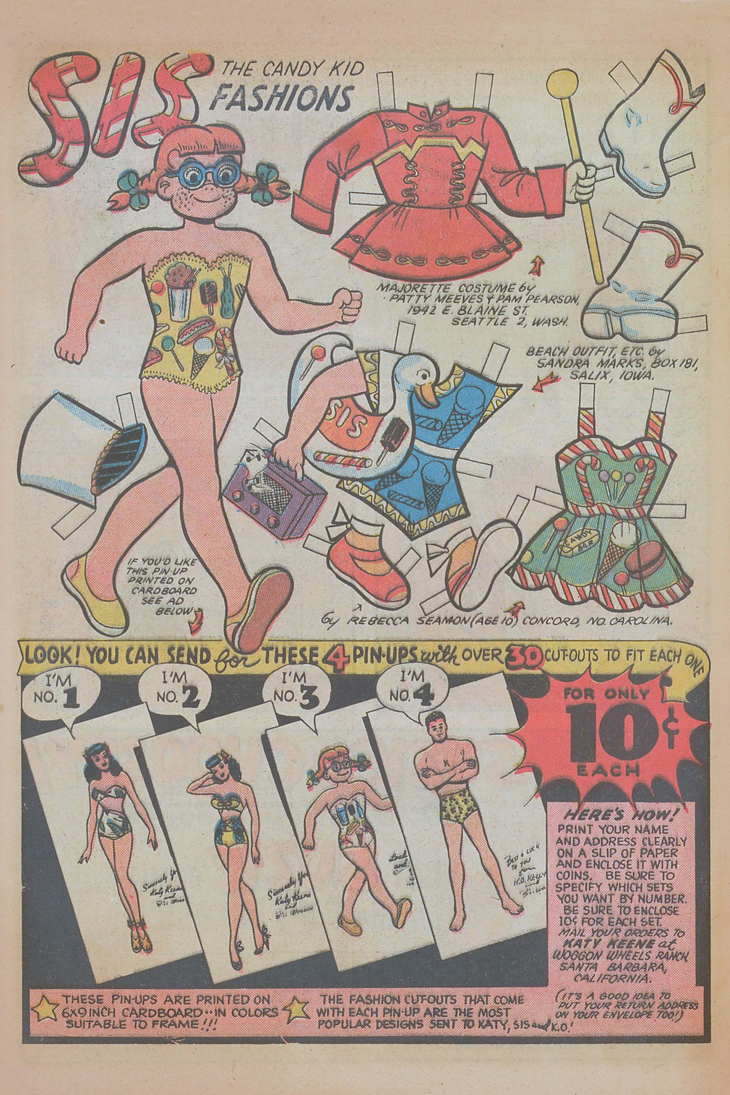 Read online Katy Keene (1949) comic -  Issue #5 - 32
