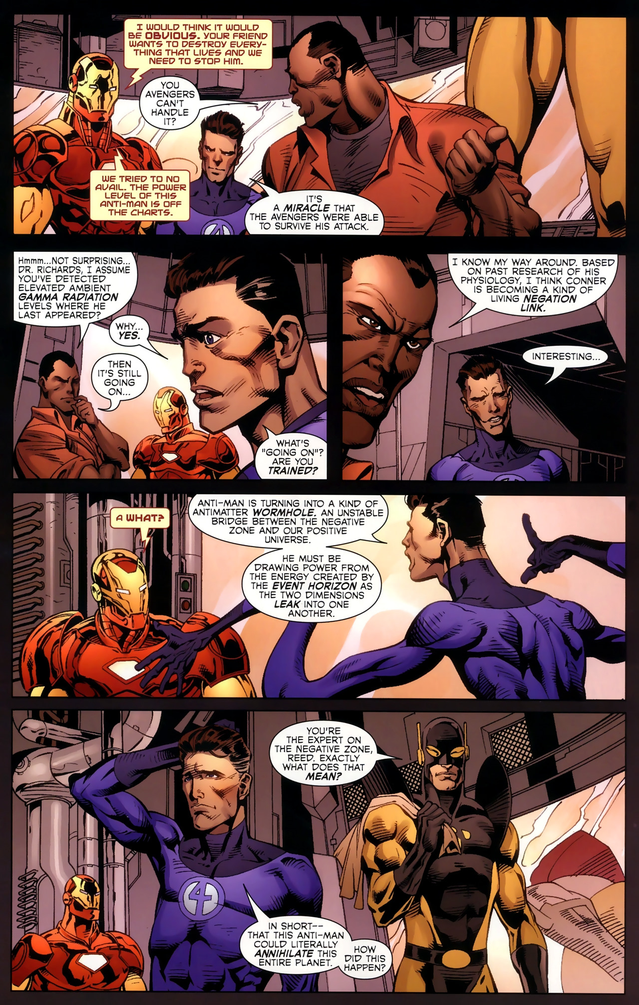 Read online Adam: Legend of the Blue Marvel comic -  Issue #4 - 4