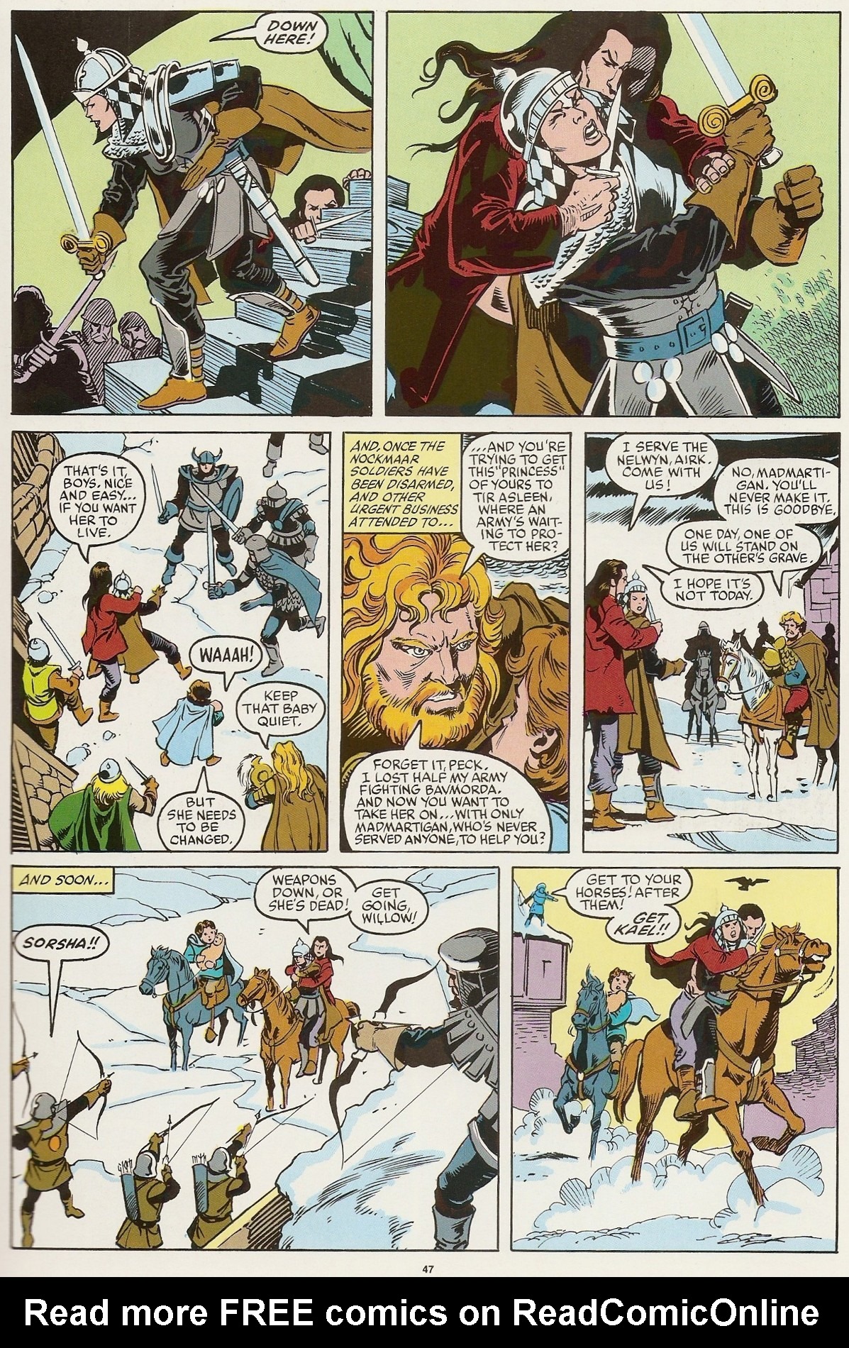 Read online Marvel Graphic Novel comic -  Issue #36 - Willow - 51