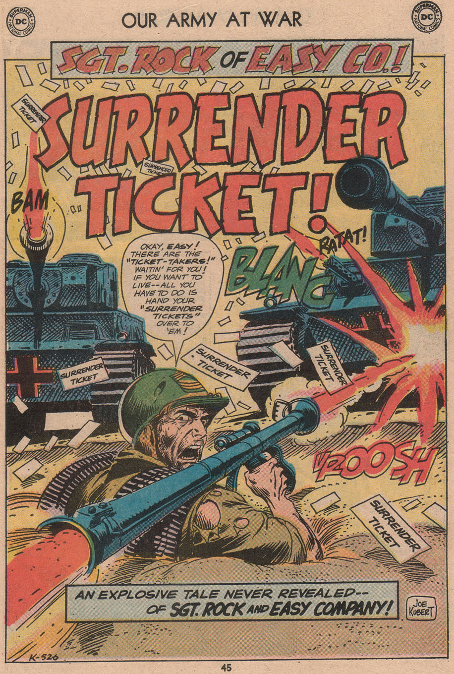 Read online Our Army at War (1952) comic -  Issue #229 - 47