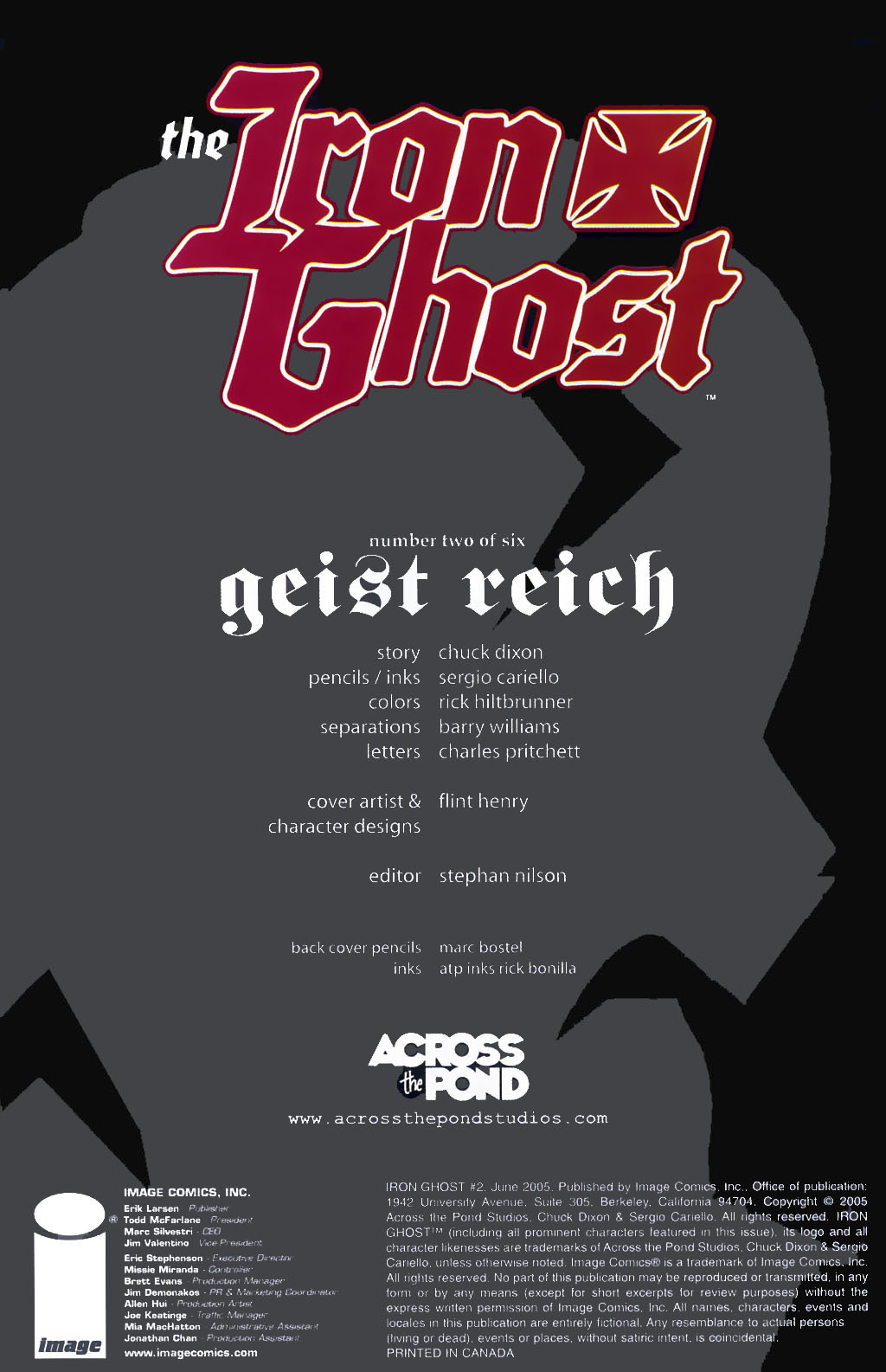 Read online Iron Ghost comic -  Issue #2 - 3