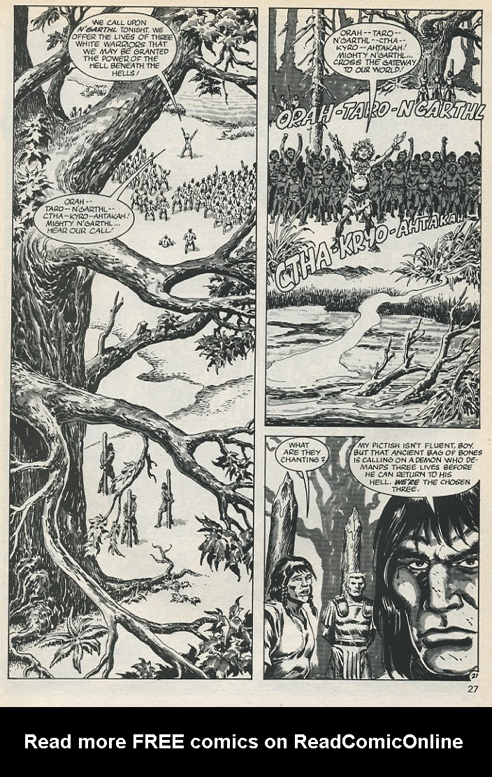 The Savage Sword Of Conan issue 135 - Page 25