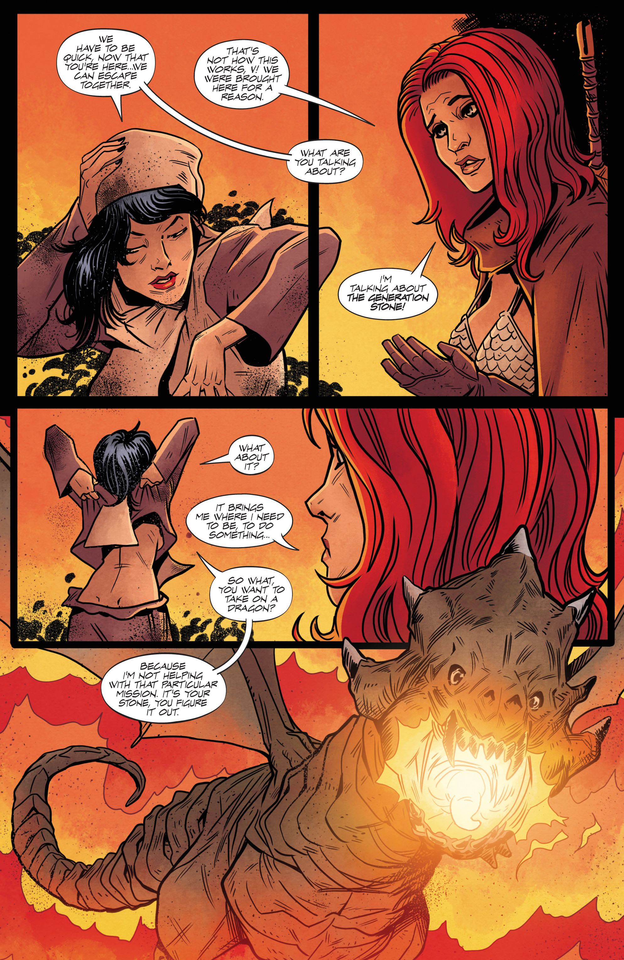Read online Vampirella/Red Sonja comic -  Issue #6 - 19