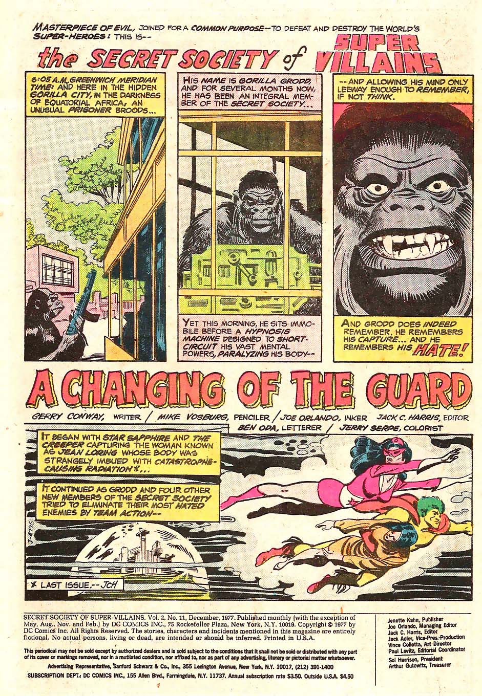 Read online Secret Society of Super-Villains comic -  Issue #11 - 2