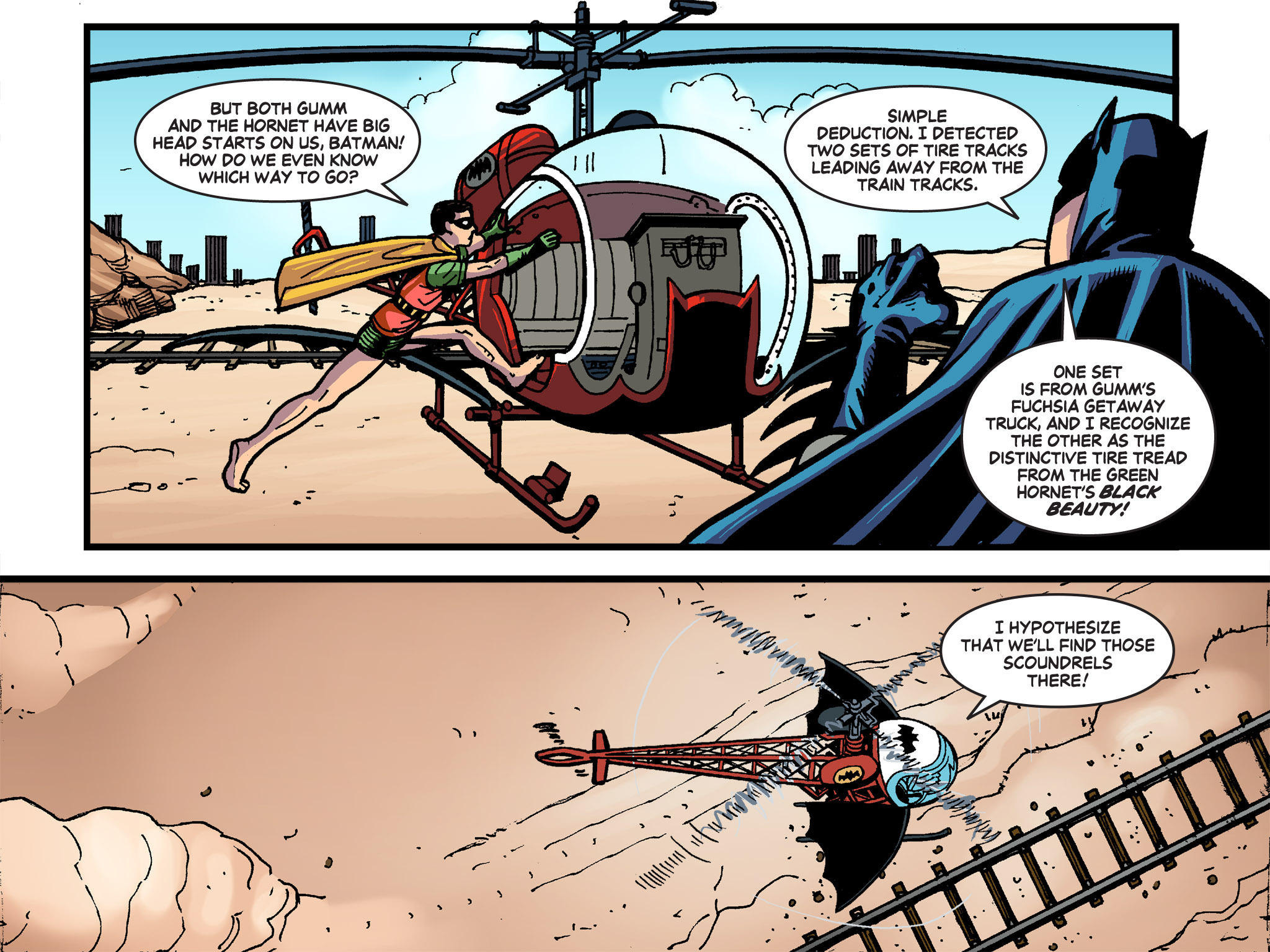 Read online Batman '66 Meets the Green Hornet [II] comic -  Issue #4 - 37