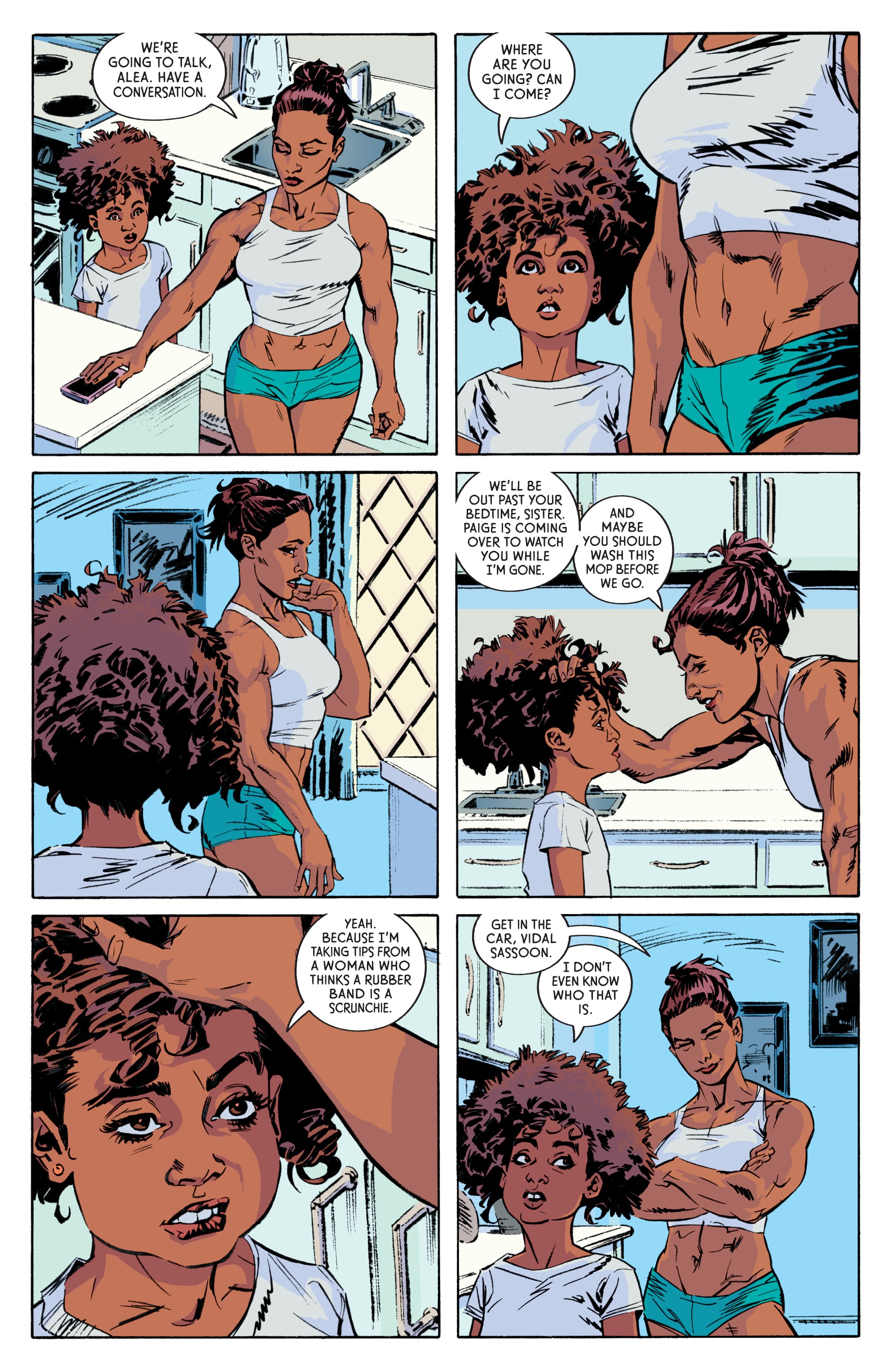 Read online Miles to Go comic -  Issue #1 - 7