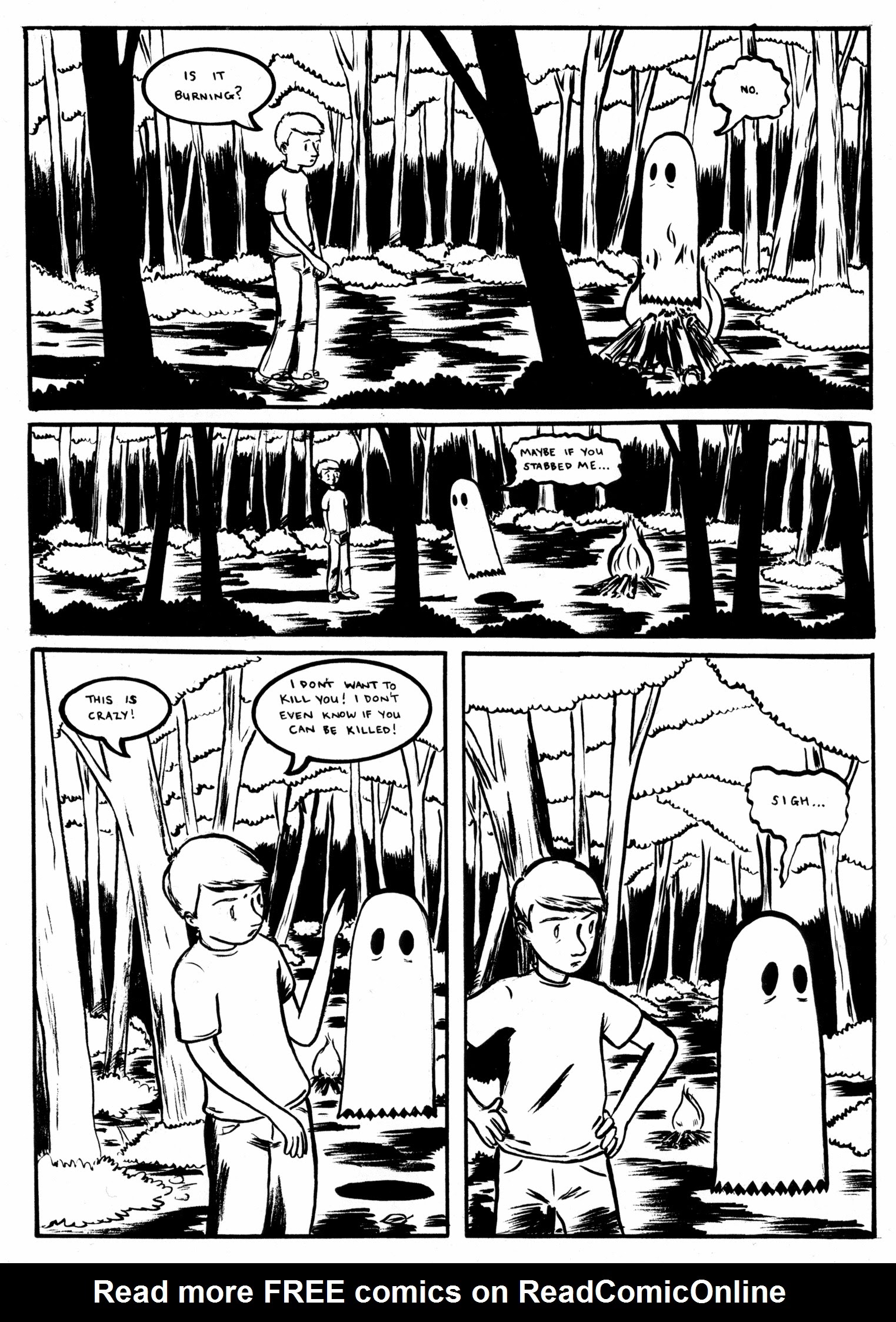 Read online Only Skin comic -  Issue #4 - 34