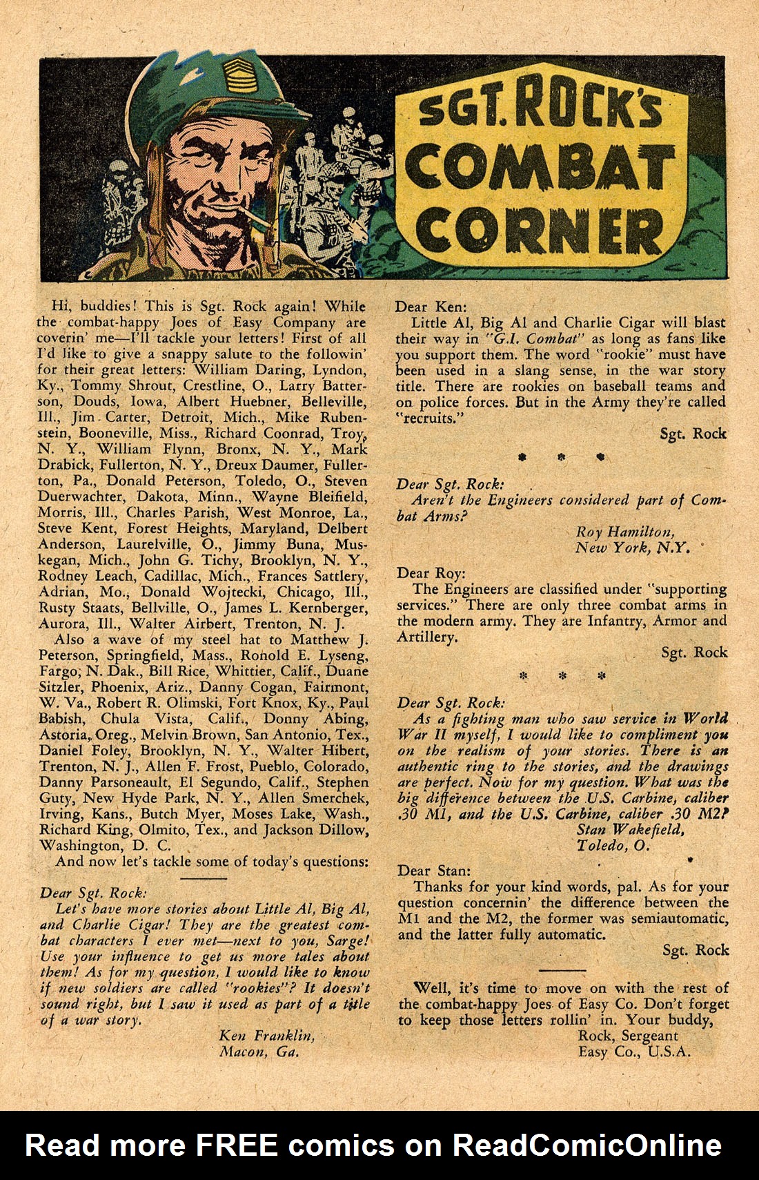 Read online Our Army at War (1952) comic -  Issue #103 - 26