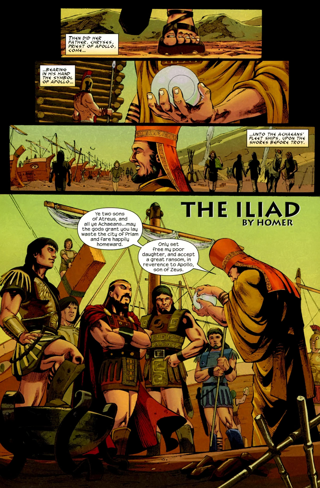 Read online The Iliad comic -  Issue #1 - 8
