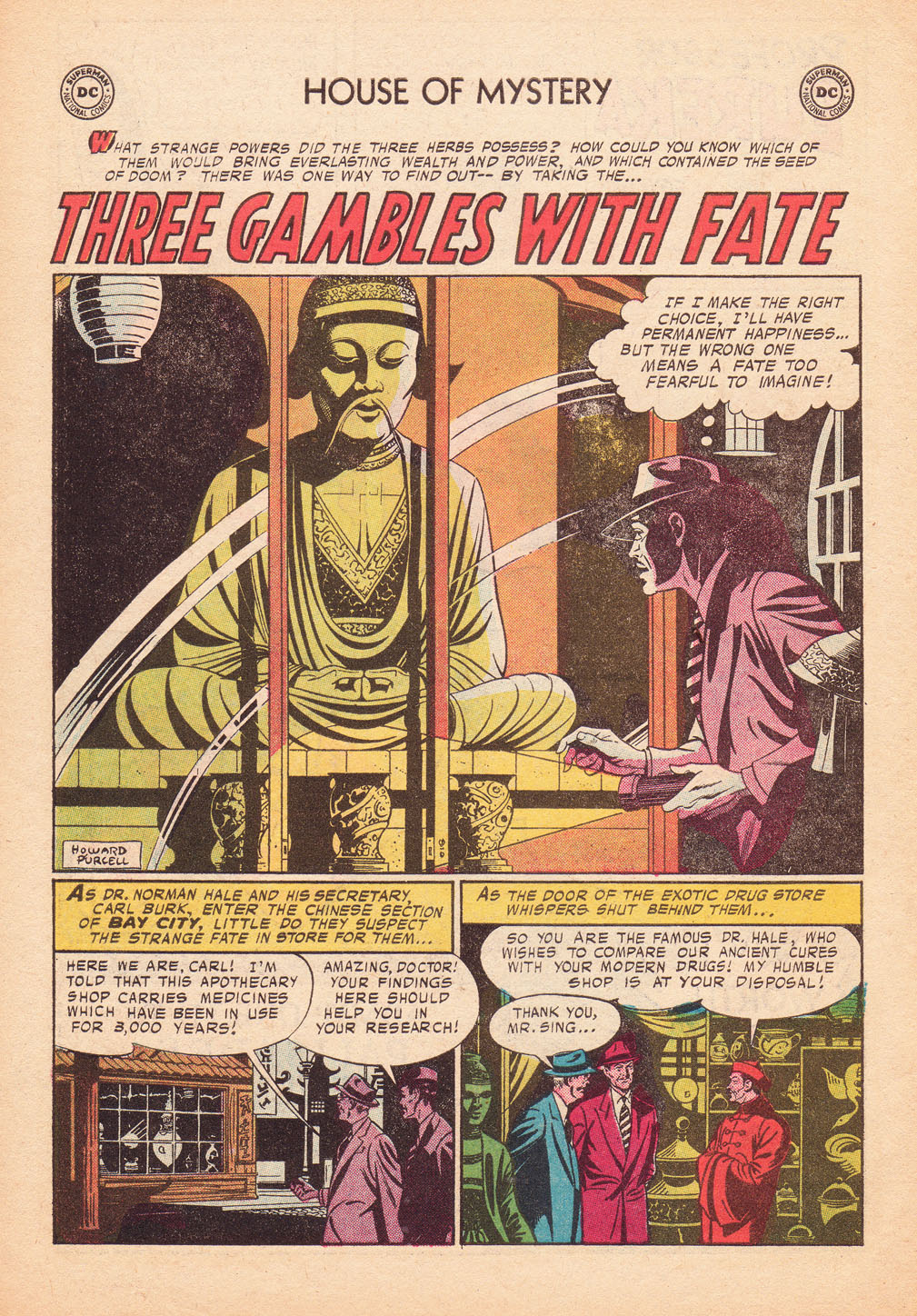 Read online House of Mystery (1951) comic -  Issue #68 - 10