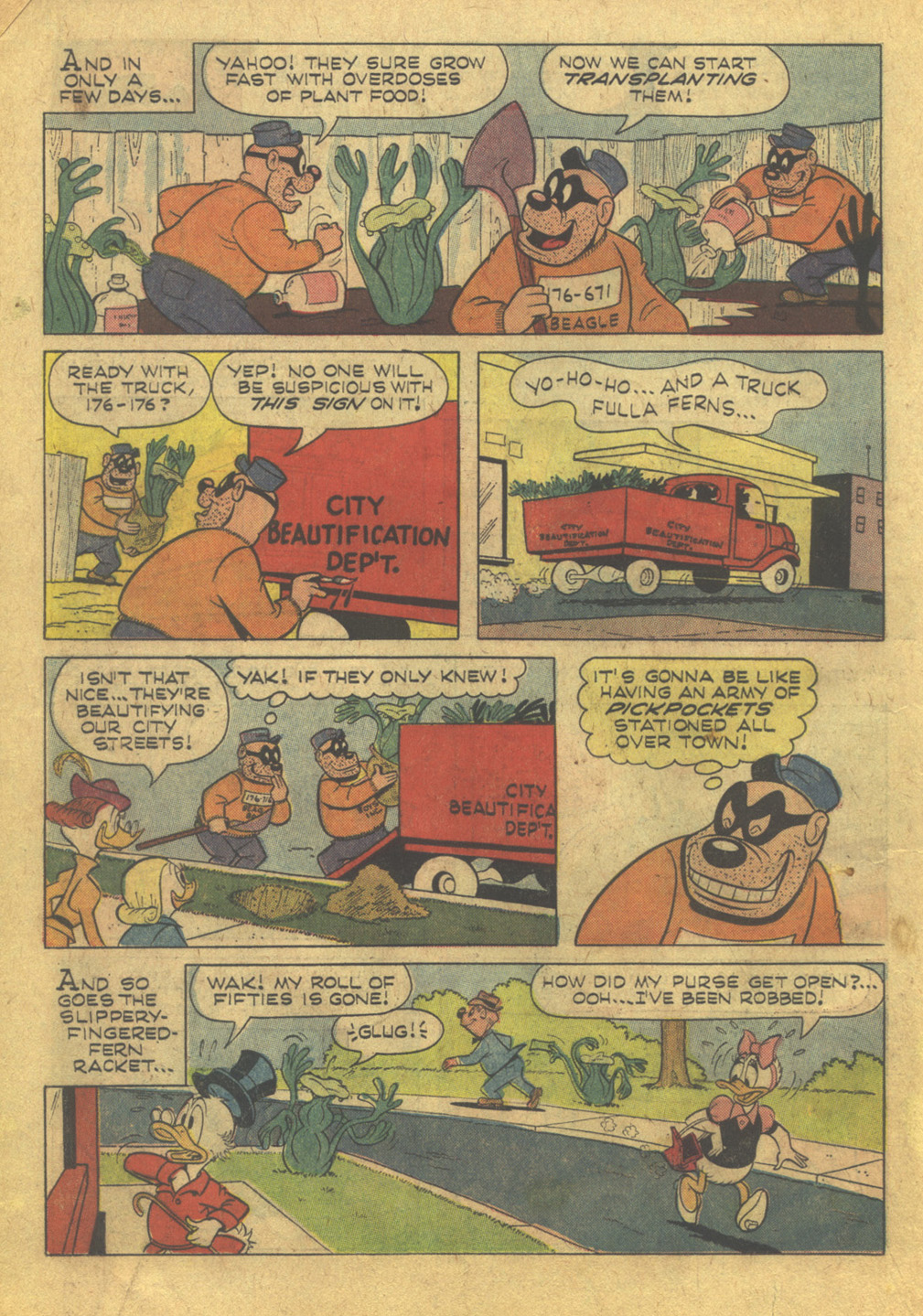 Read online Walt Disney THE BEAGLE BOYS comic -  Issue #5 - 18