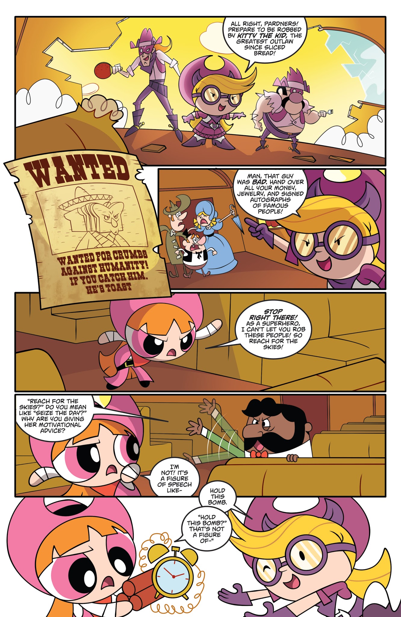 Read online Powerpuff Girls: The Time Tie comic -  Issue #1 - 8