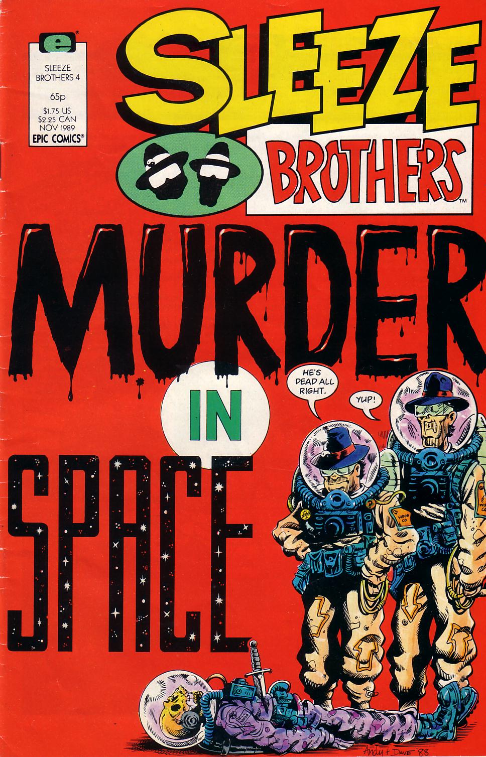 Read online The Sleeze Brothers comic -  Issue #4 - 1