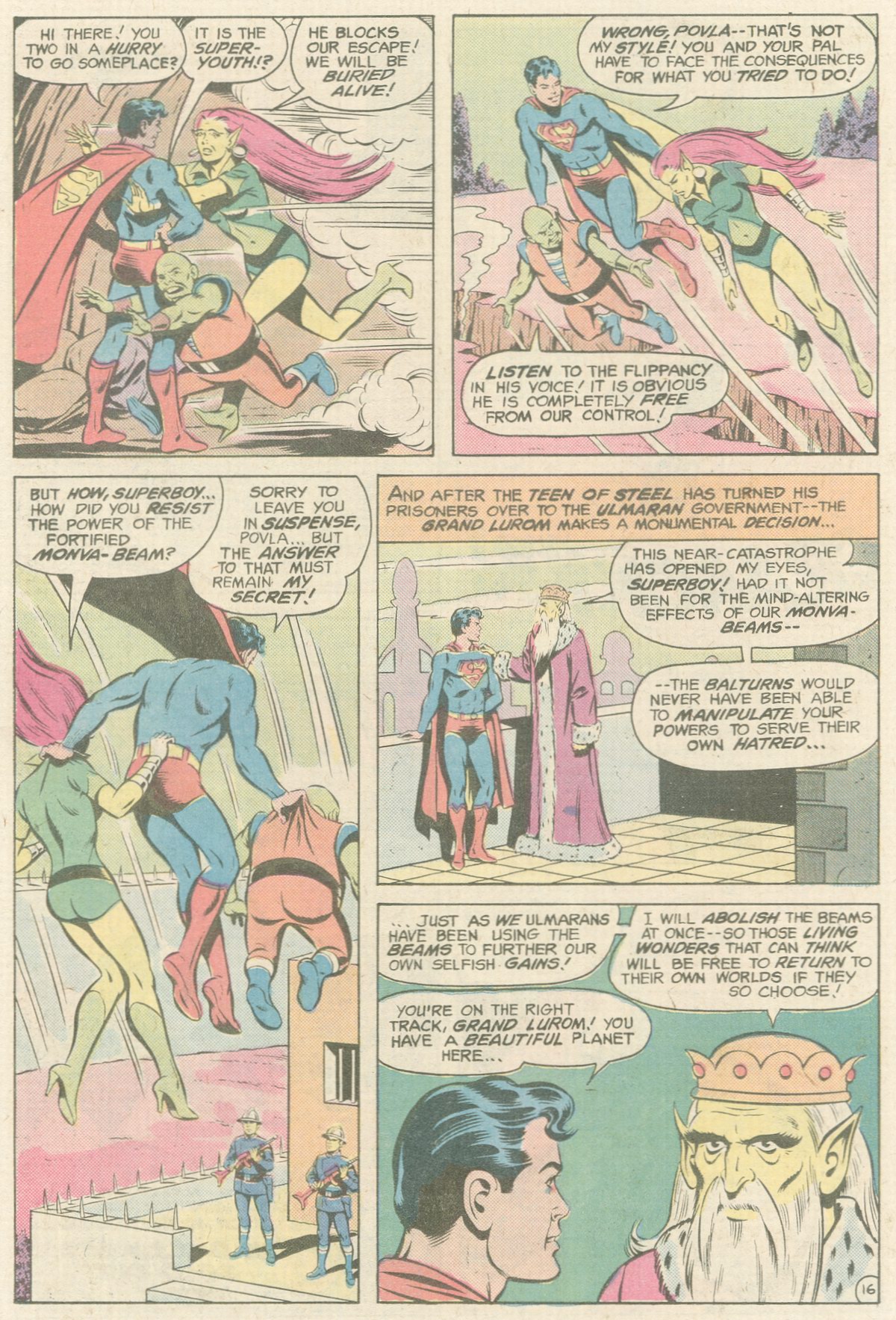 The New Adventures of Superboy 20 Page 16