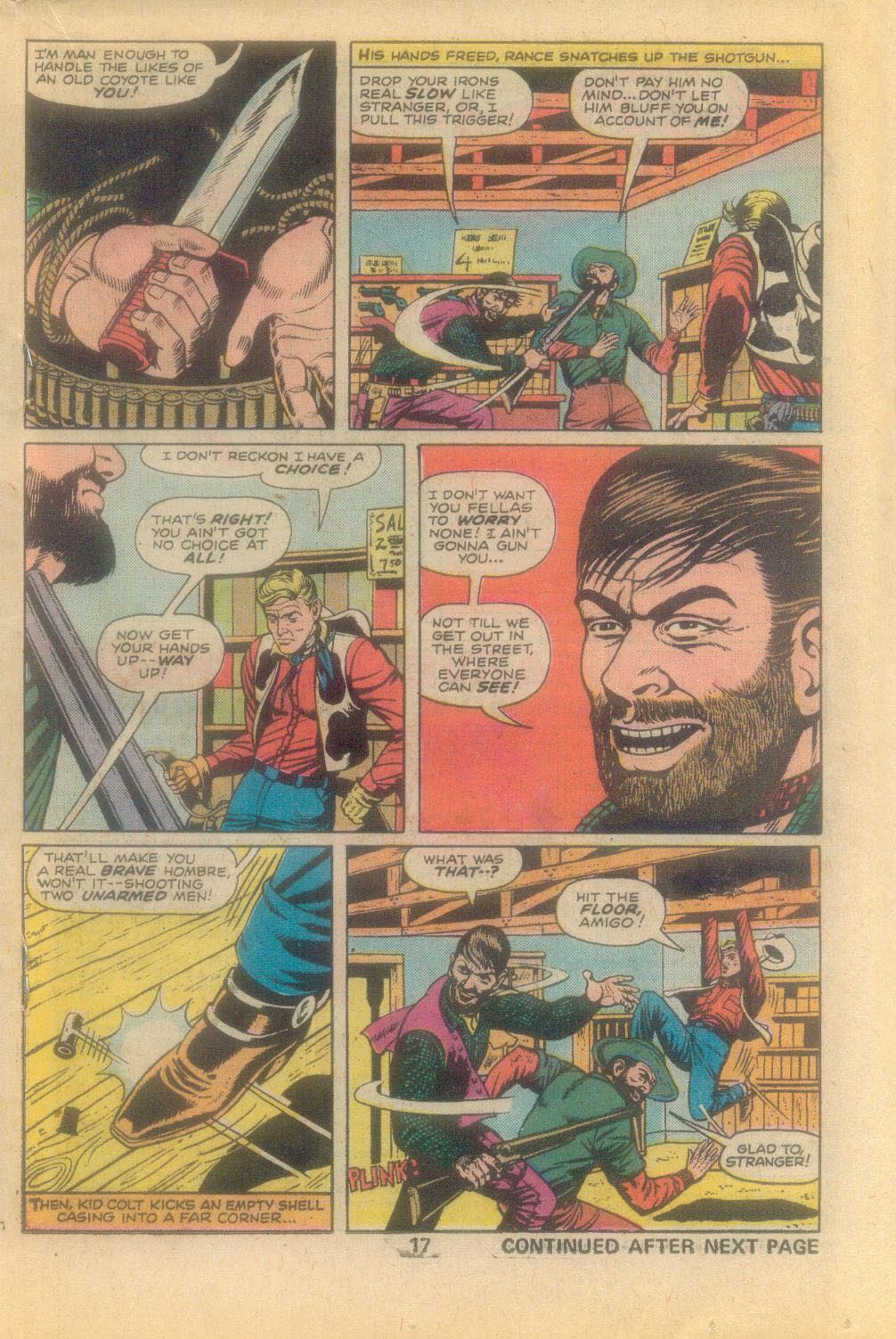 Read online Kid Colt Outlaw comic -  Issue #205 - 19