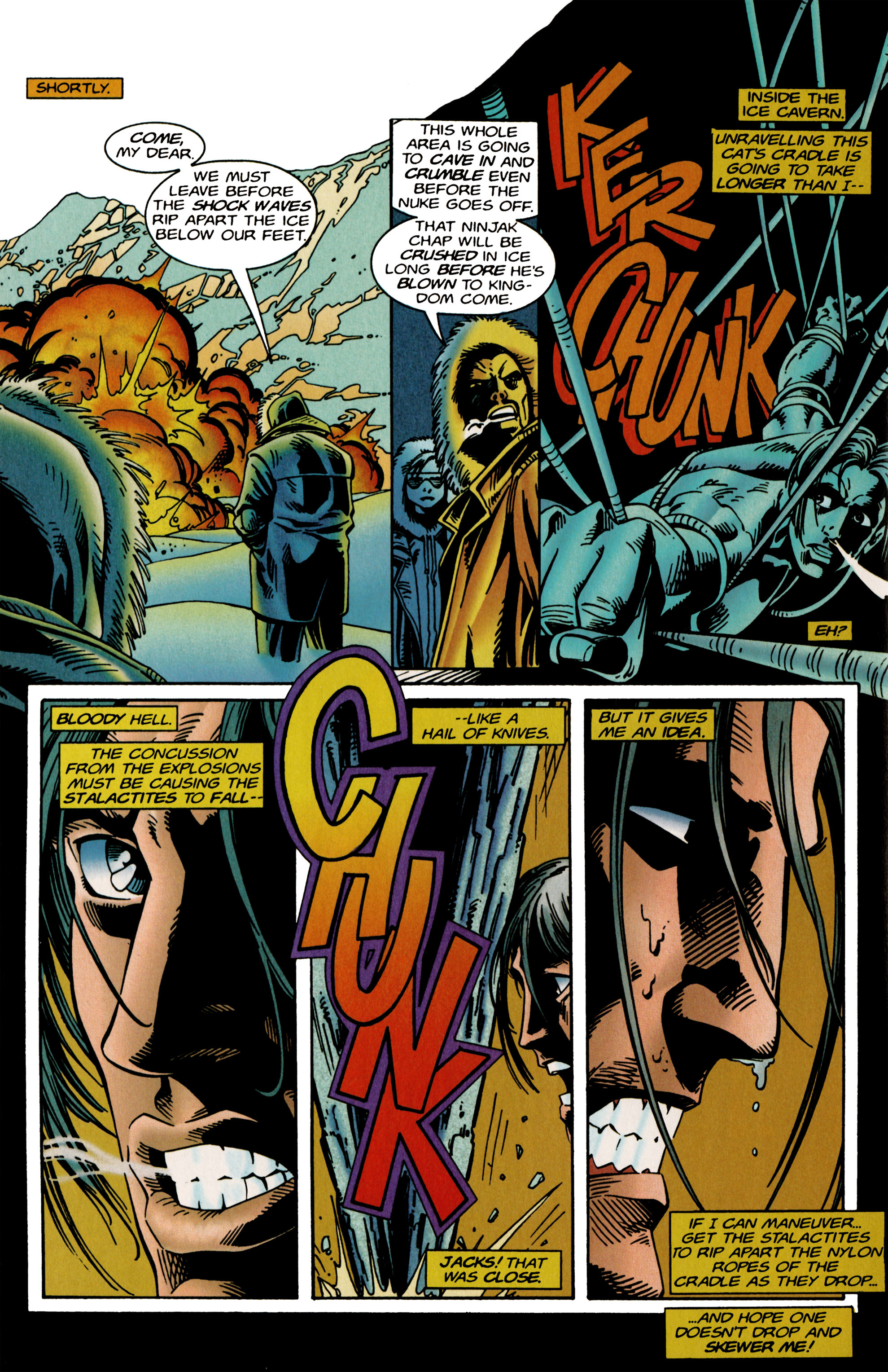 Read online Ninjak (1994) comic -  Issue #22 - 17