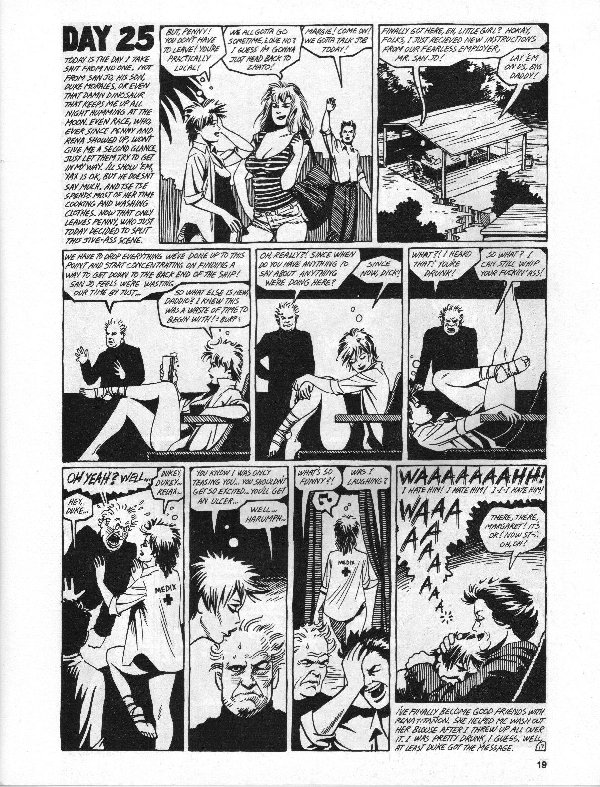Read online Love and Rockets (1982) comic -  Issue #2 - 19