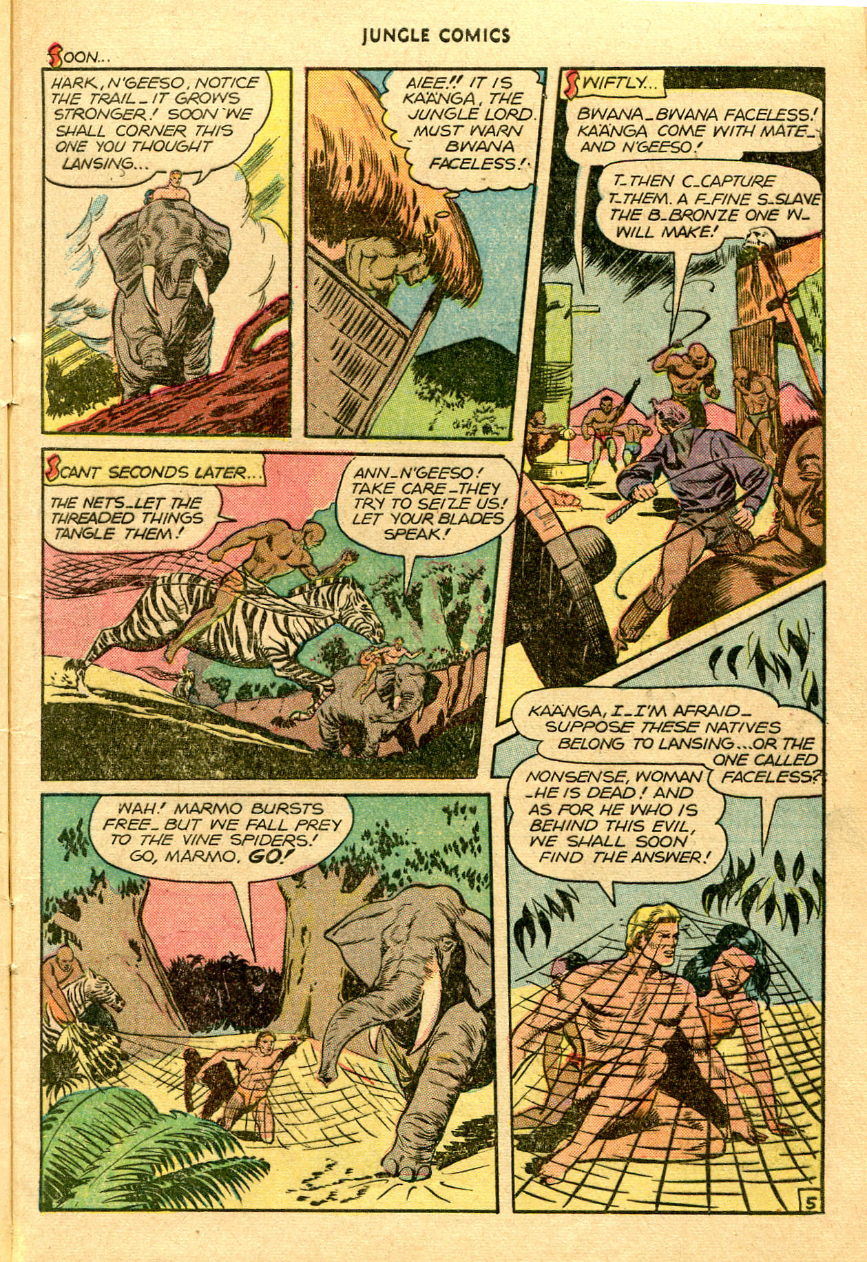 Read online Jungle Comics comic -  Issue #84 - 8