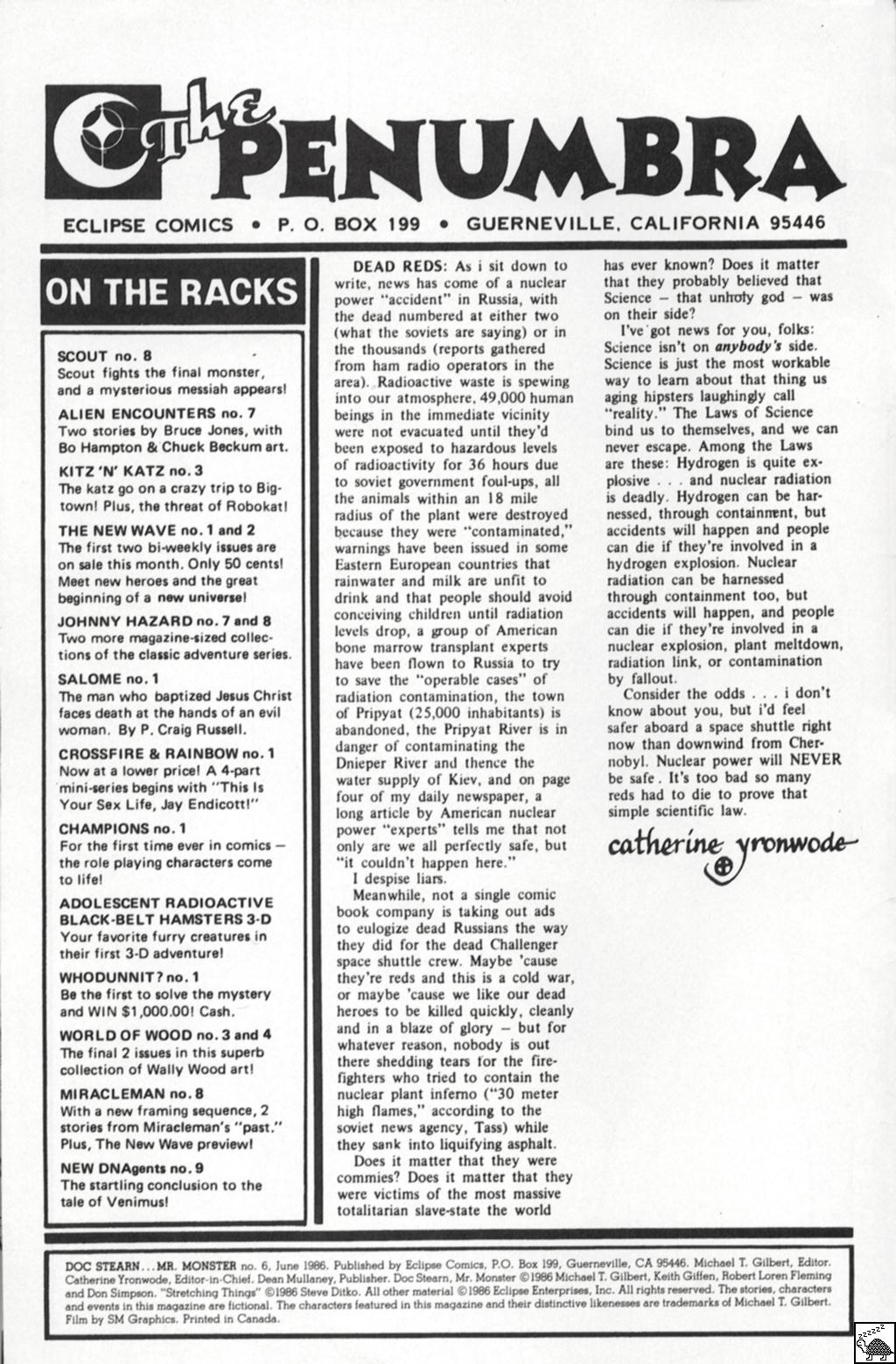 Read online Doc Stearn...Mr. Monster comic -  Issue #6 - 2